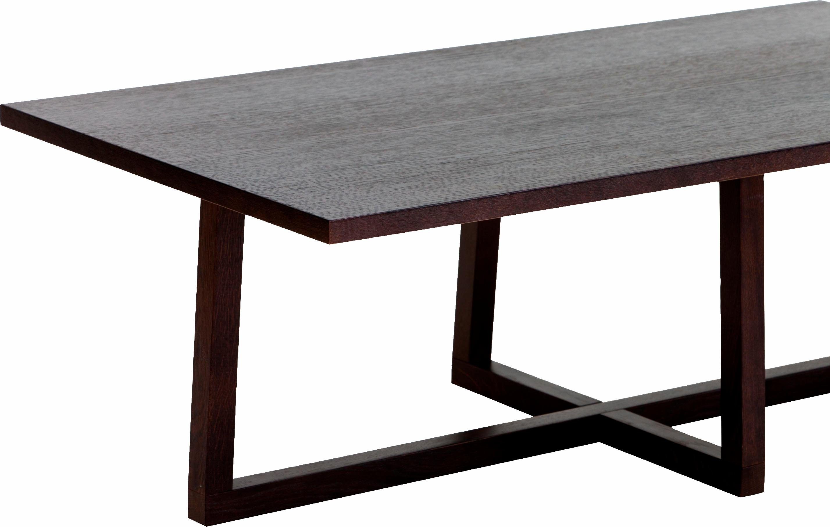 Woodman Salontafel Milo Breedte 115 cm, frame van massief hout