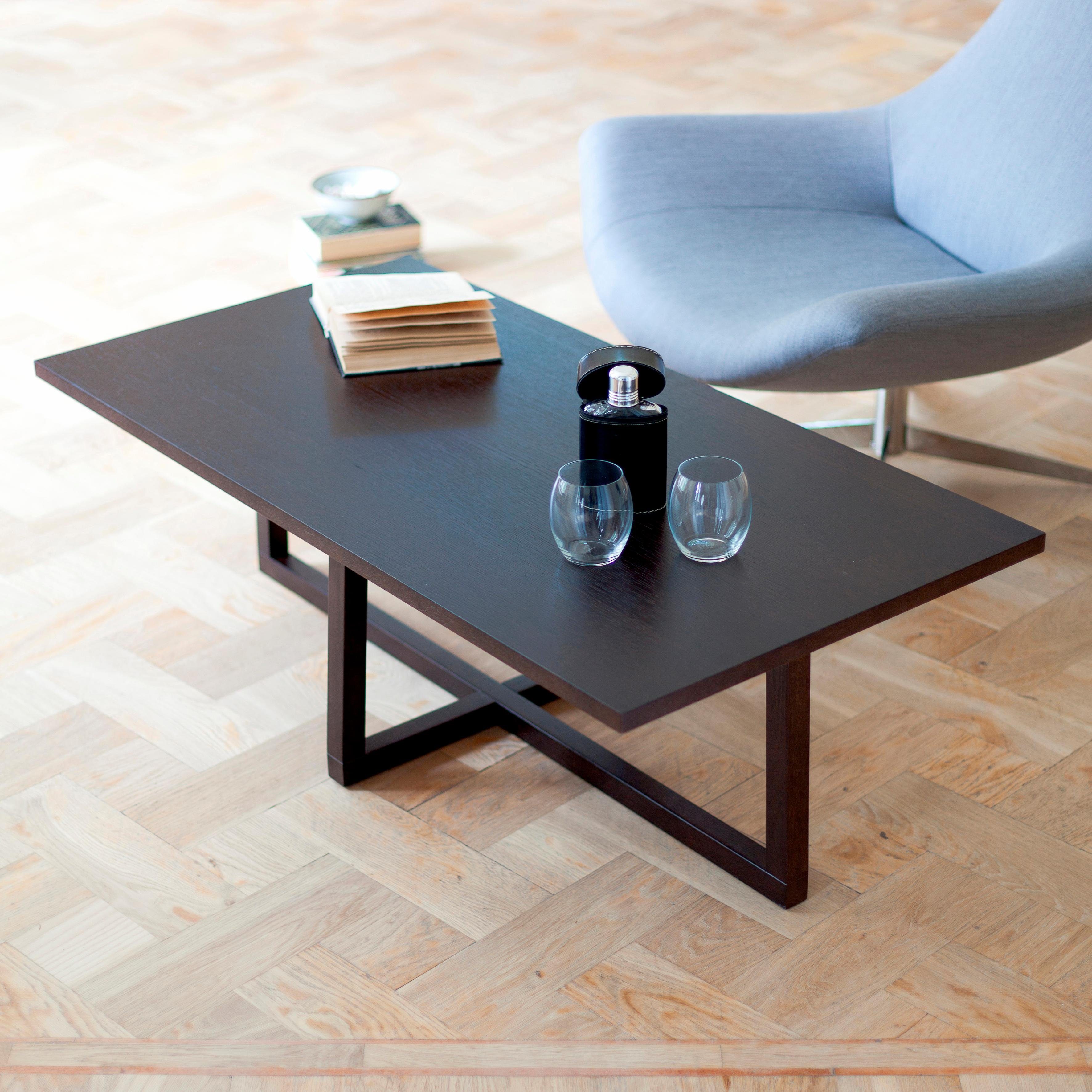 Woodman Salontafel Milo Breedte 115 cm, frame van massief hout