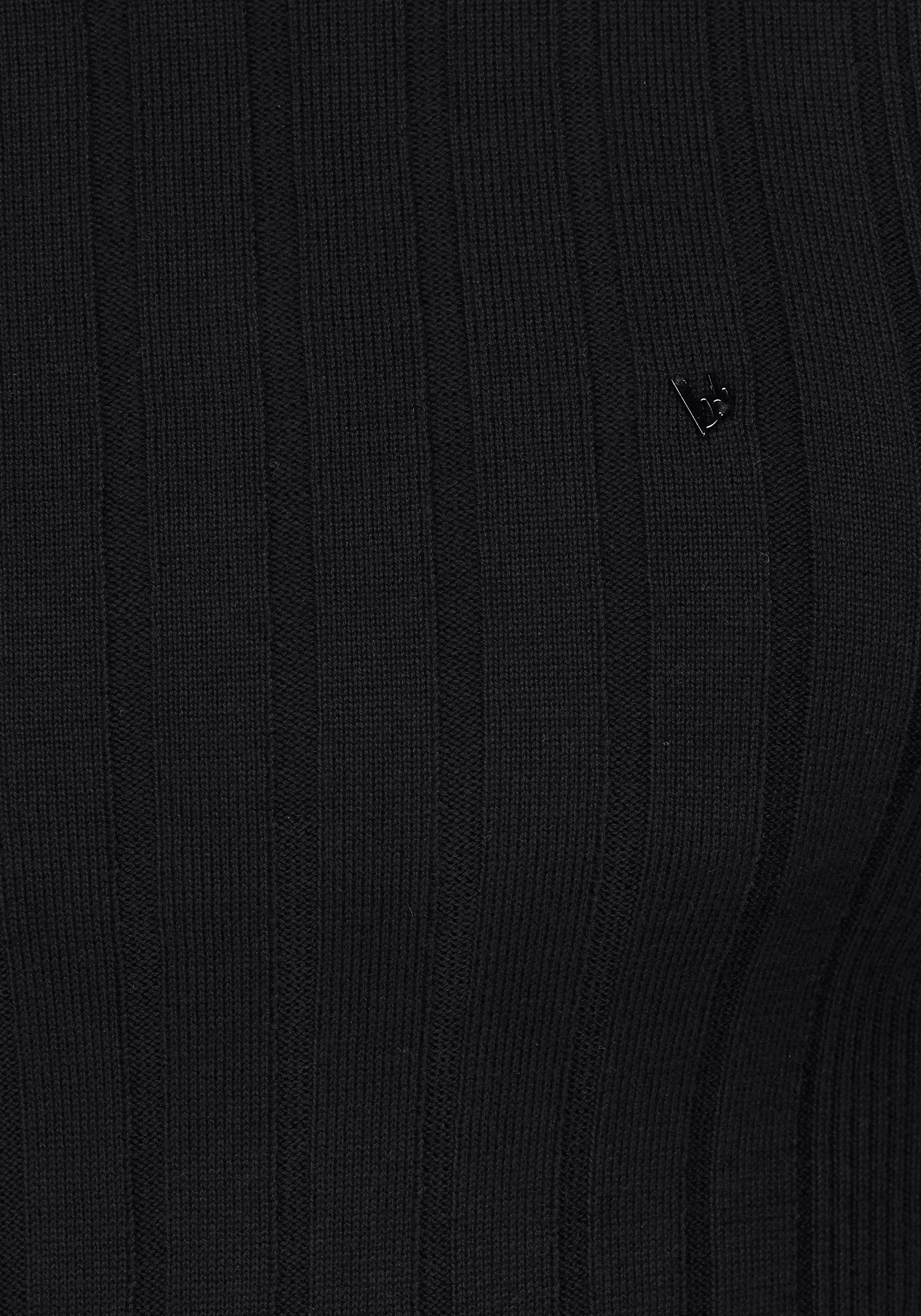 Bruno Banani Trui met ronde hals in rib-look