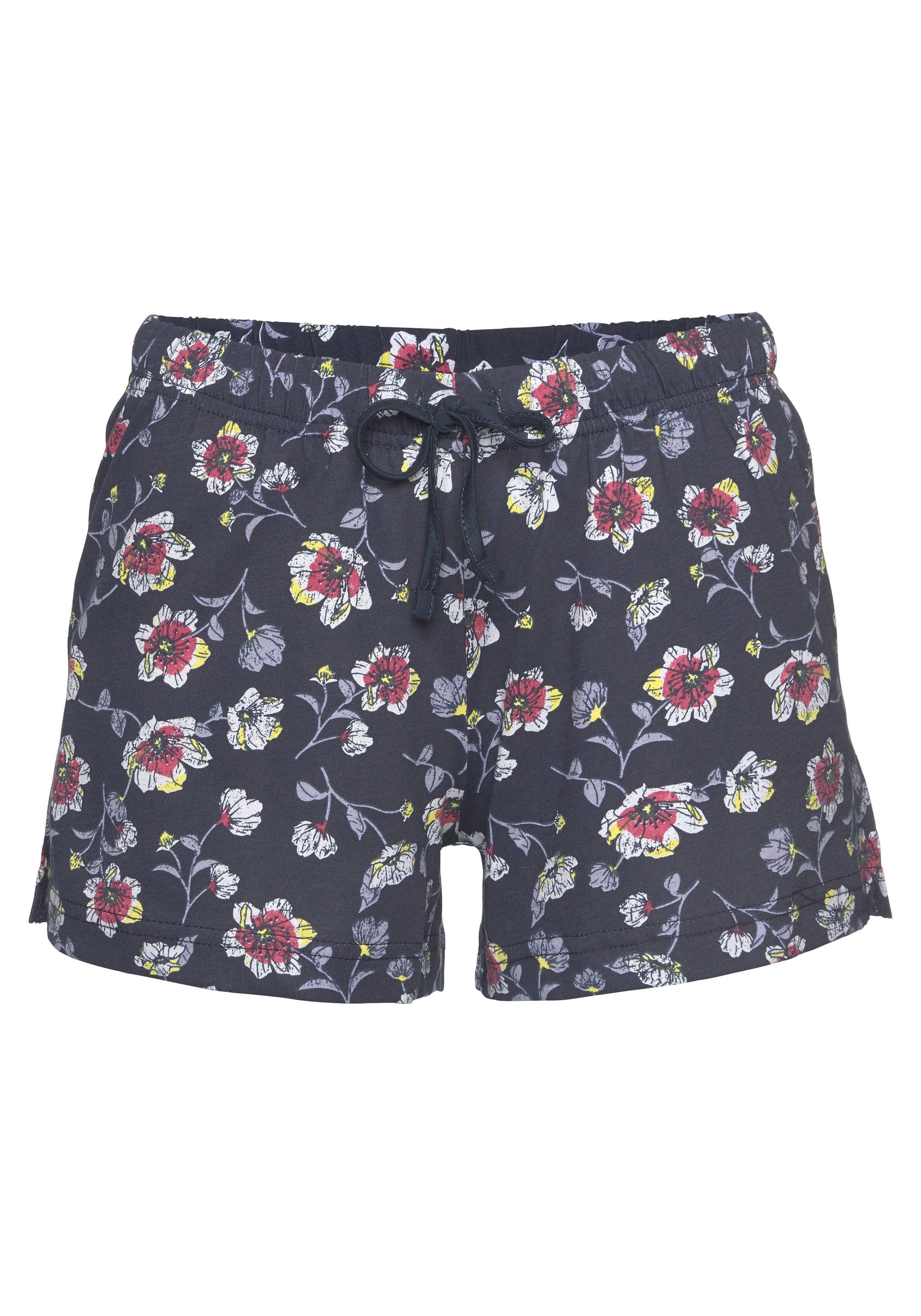 Vivance Dreams Shortama met gedessineerde pyjamashort (2-delig, 1 stuk)