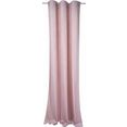 tom tailor gordijn french velvet hxb: 245x135 (1 stuk) roze