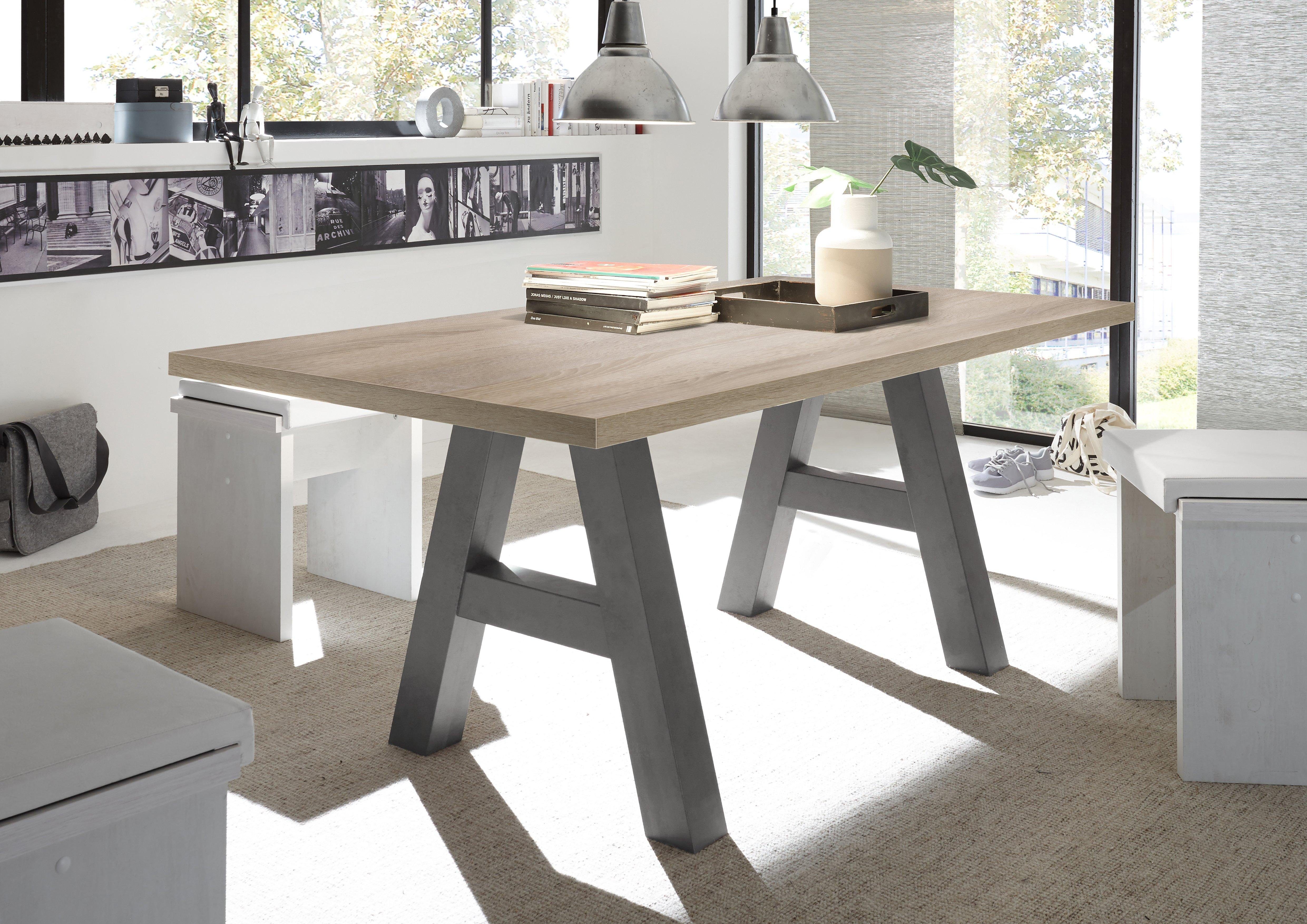 Mäusbacher Eettafel Mister TOPSELLER! eettafels maat 180 cm x 75 cm x 90 cm bruin