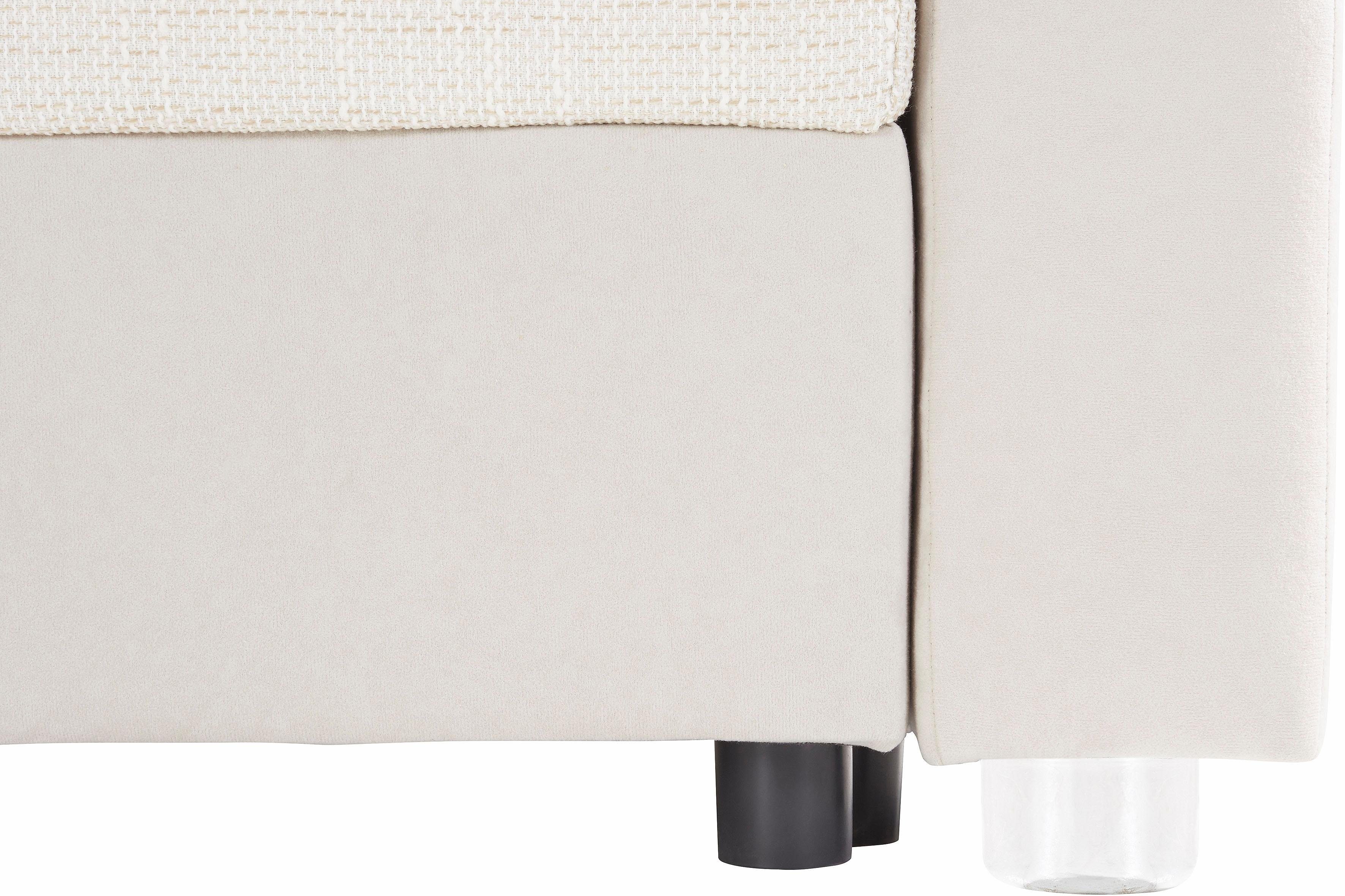 COLLECTION AB Hoekbank Relax L-vorm inclusief slaapfunctie, binnenvering, naar keuze met rgb-ledverlichting