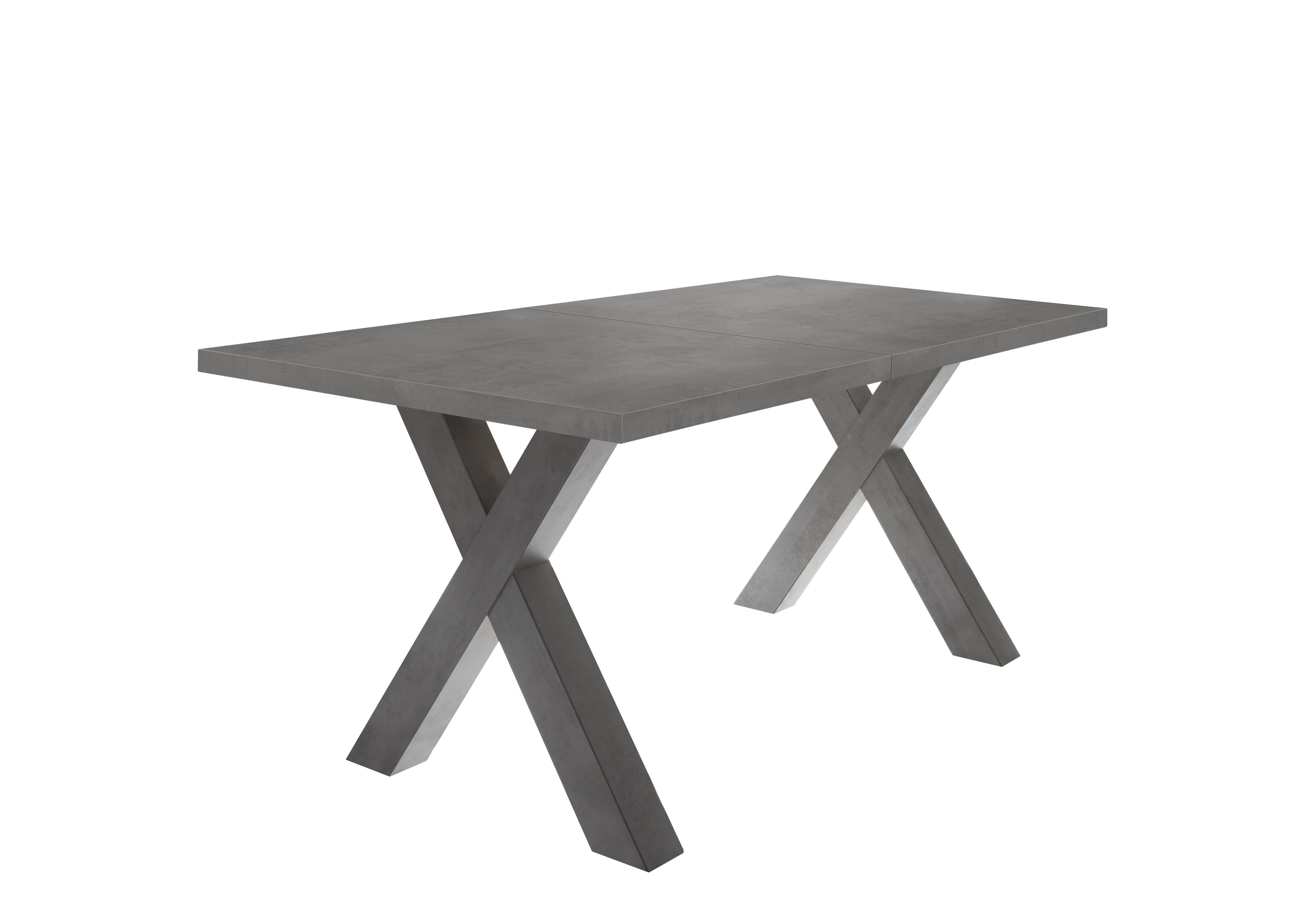 Mäusbacher Eettafel Mister TOPSELLER! met lade (160-210 cm), frame in x-model
