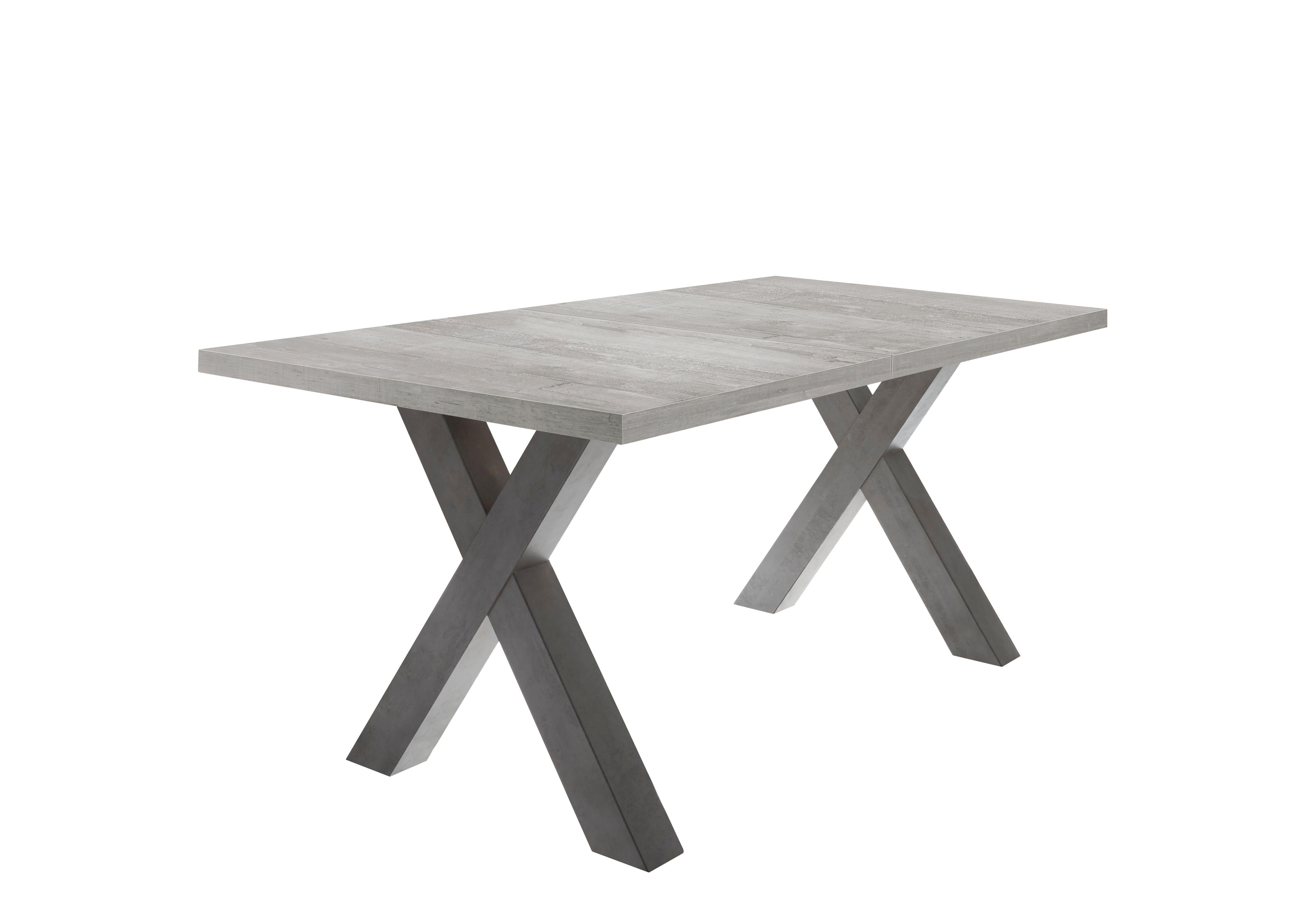 Mäusbacher Eettafel Mister TOPSELLER! met lade (160-210 cm), frame in x-model