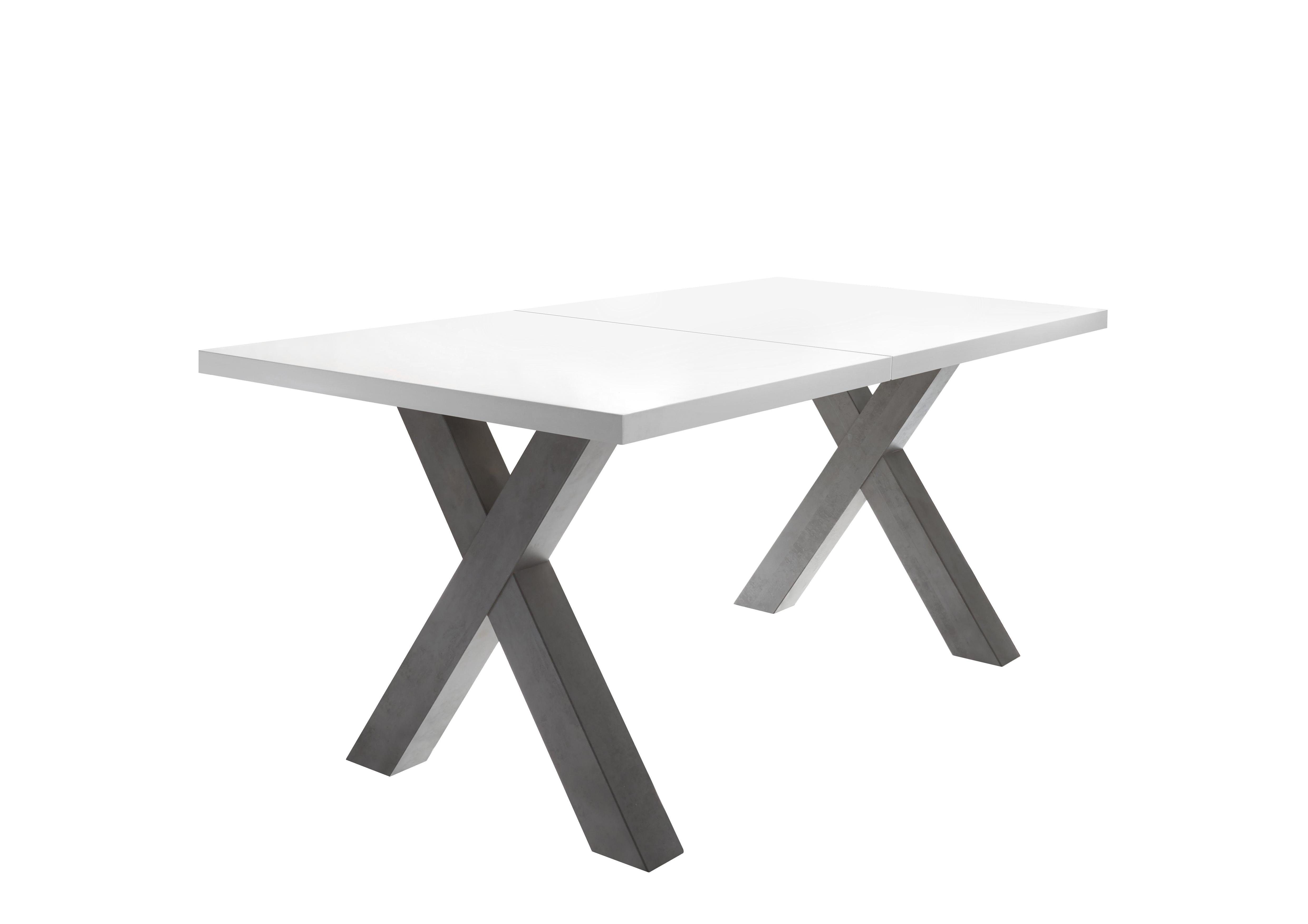 Mäusbacher Eettafel Mister TOPSELLER! met lade (160-210 cm), frame in x-model
