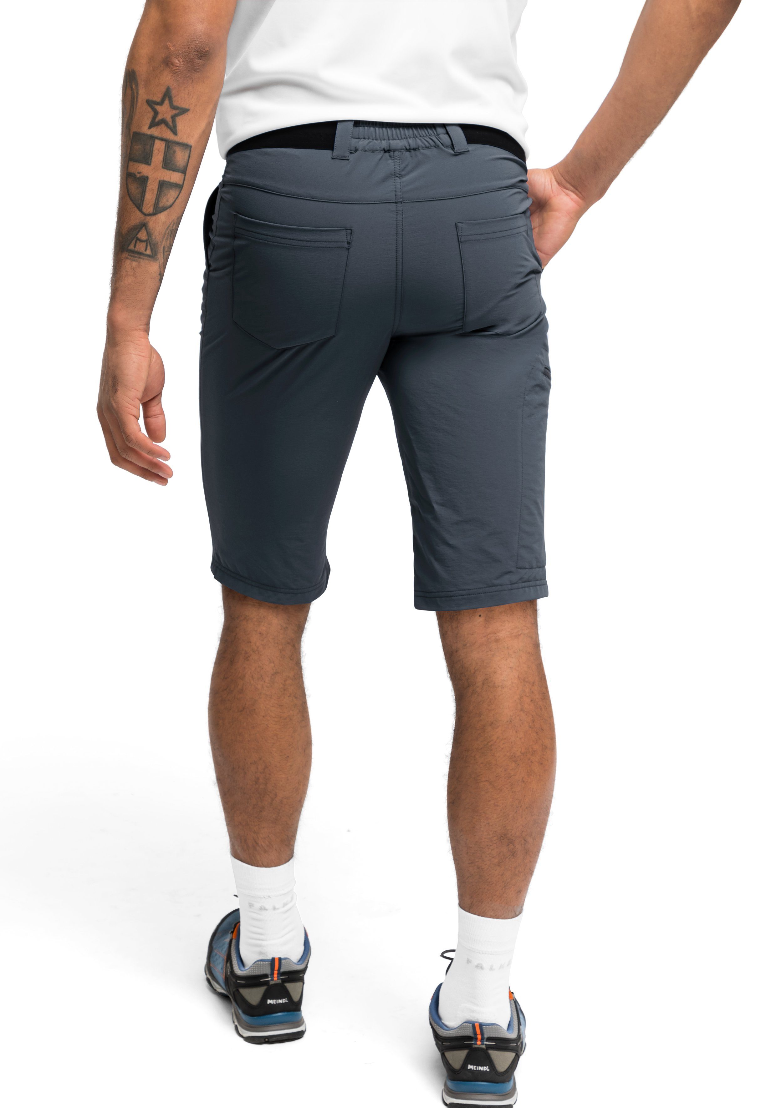 Maier Sports Functionele short Norit Short M Heren shorts, korte outdoorbroek, bermuda met 5 zakken, regular fit