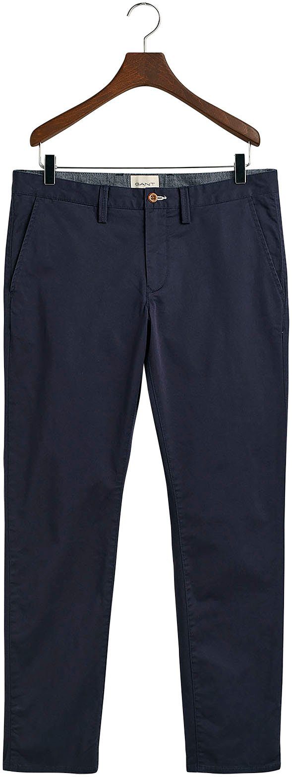 Gant Chino SLIM TWILL CHINOS met gevoerde zijzakken