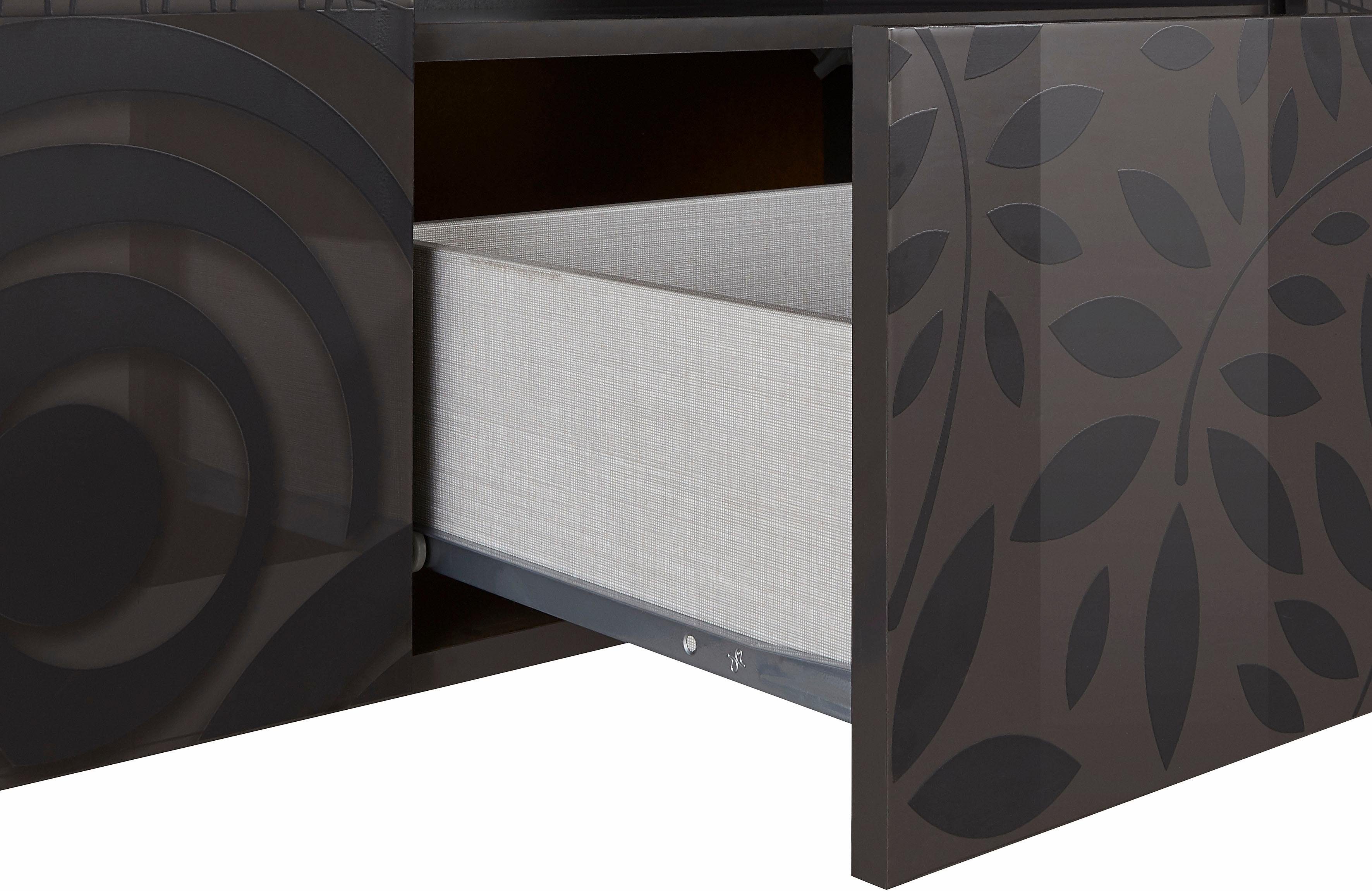 INOSIGN Tv-meubel Miro Breedte 181 cm met decoratieve zeefdruk