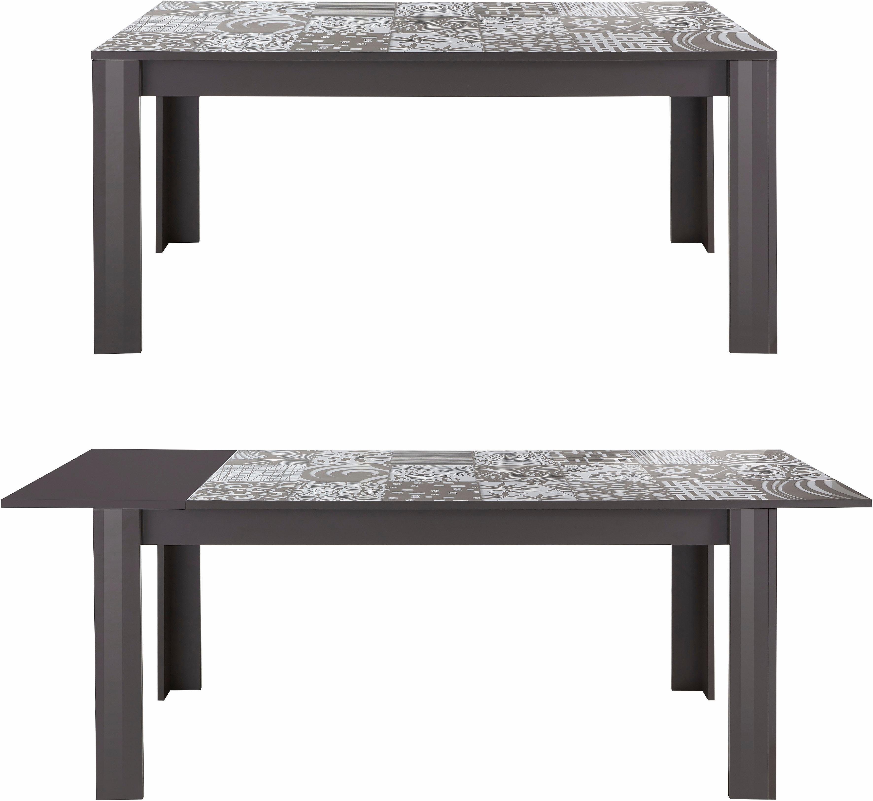 INOSIGN Eettafel Miro Breedte 180 cm met of zonder insteekbladen