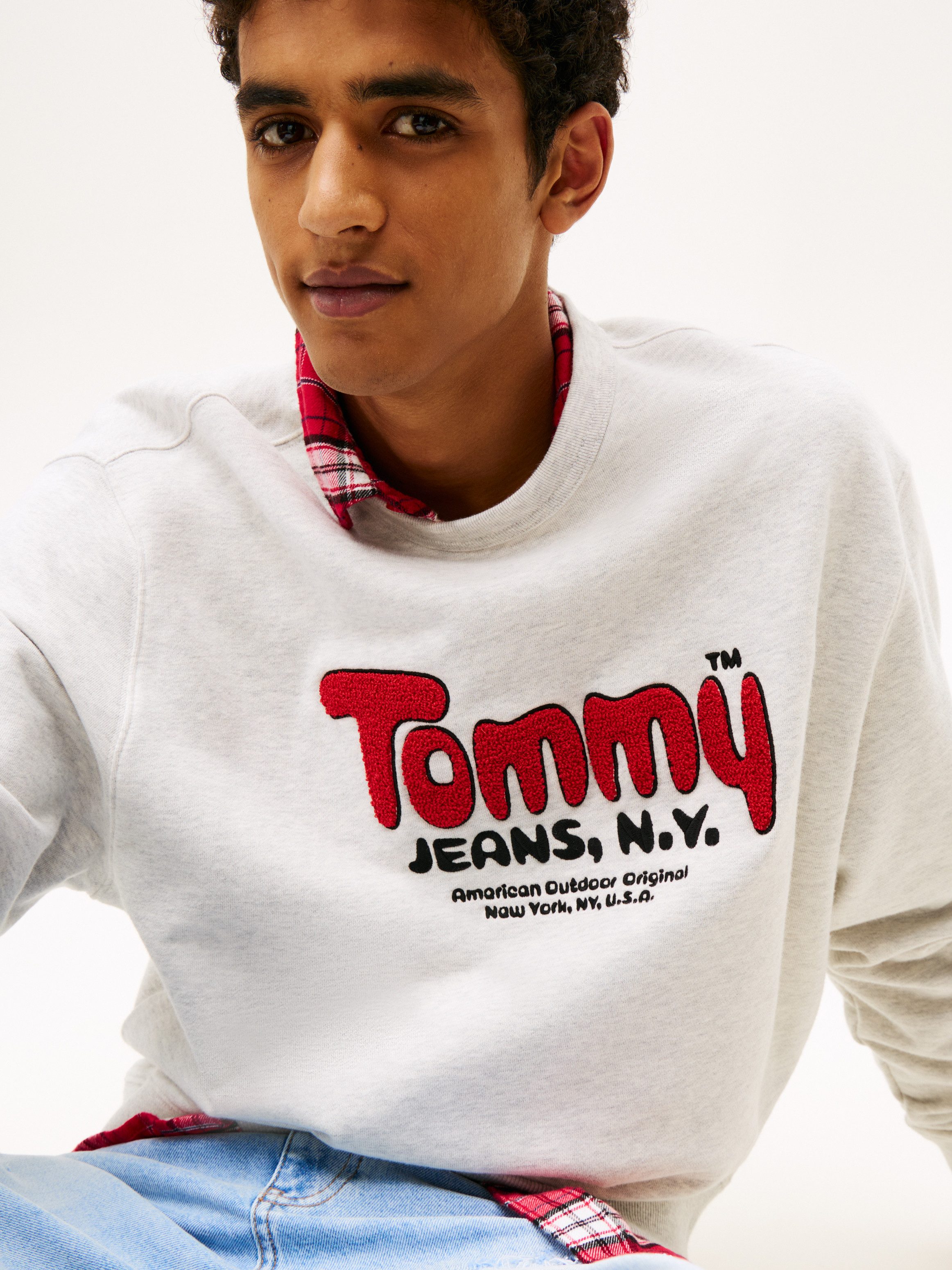 TOMMY JEANS Sweatshirt Boucle