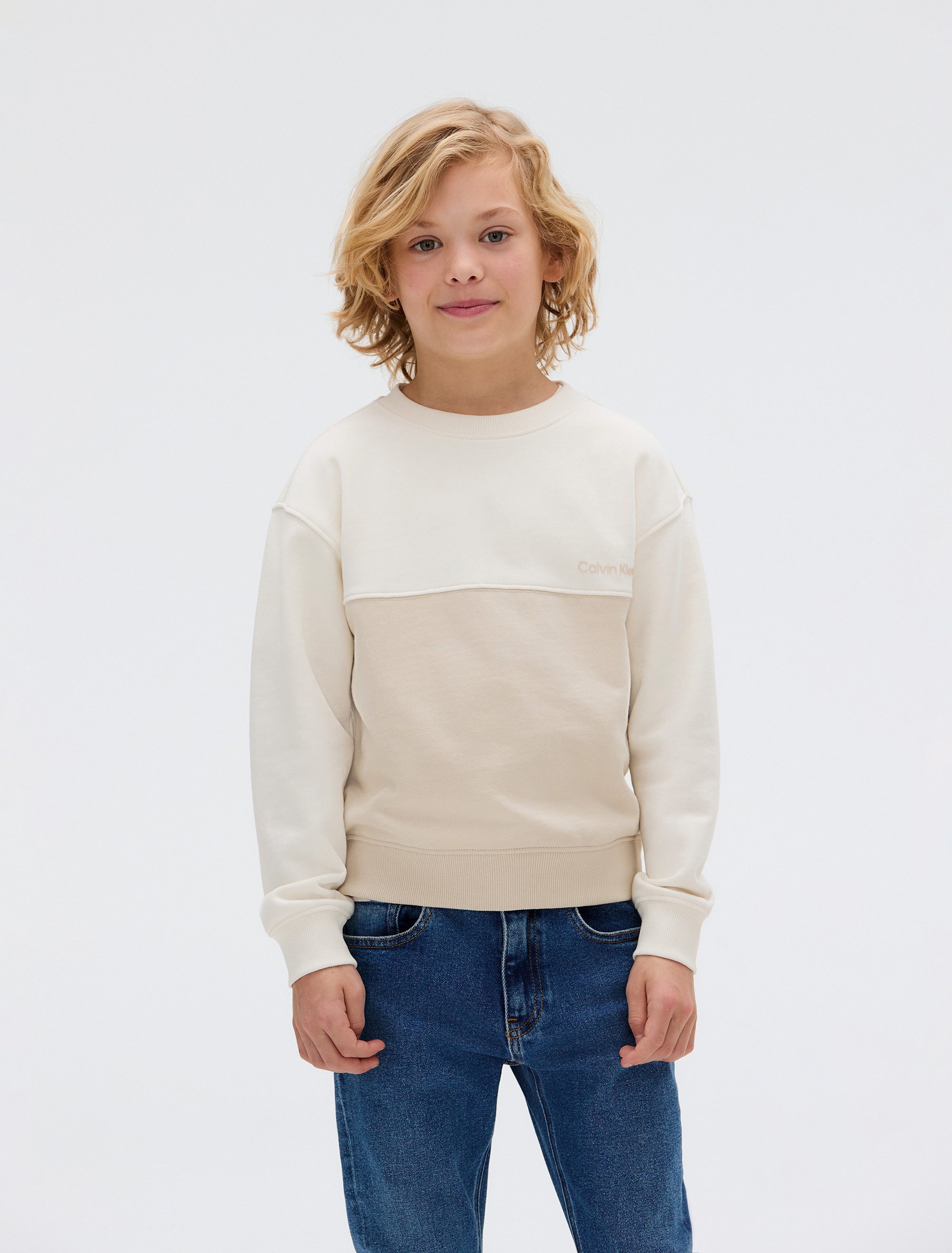 Calvin Klein Dad-jeans DAD AUTHENTIC STONE BLUE voor kinderen tot 16 jaar