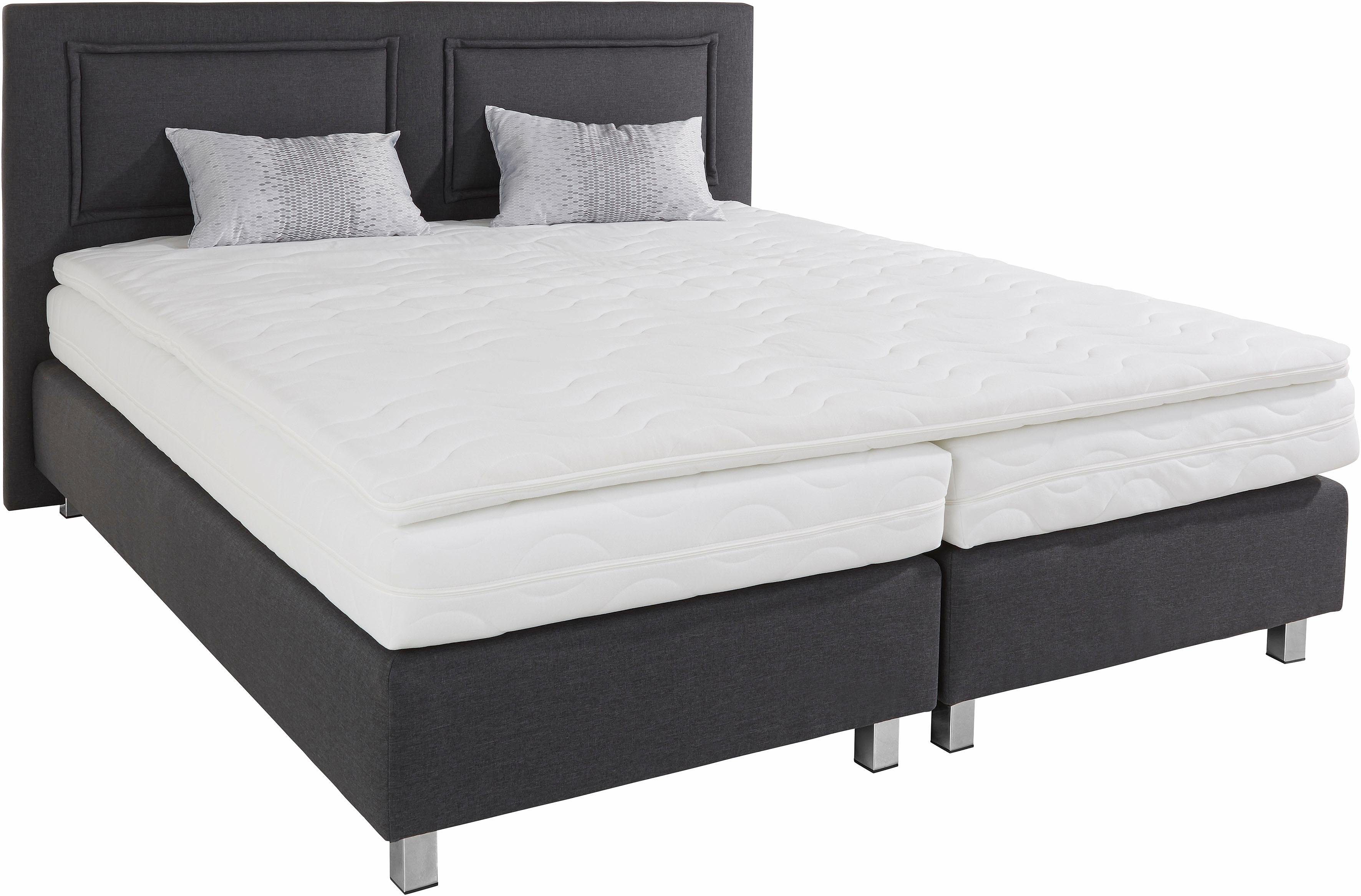Westfalia Polsterbetten Boxspring incl. topmatras van koudschuim en sierkussen