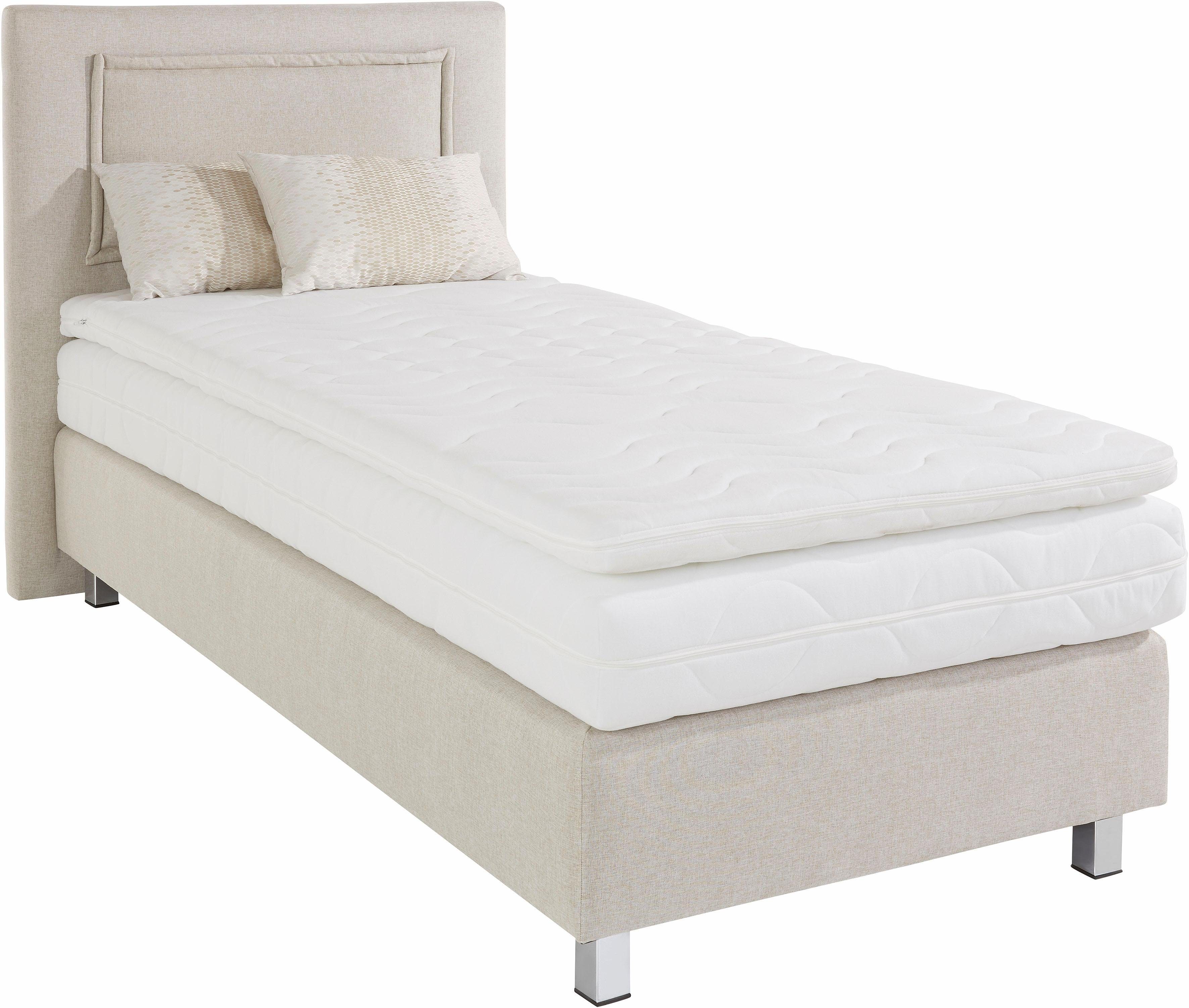 Westfalia Polsterbetten Boxspring incl. topmatras van koudschuim en sierkussen