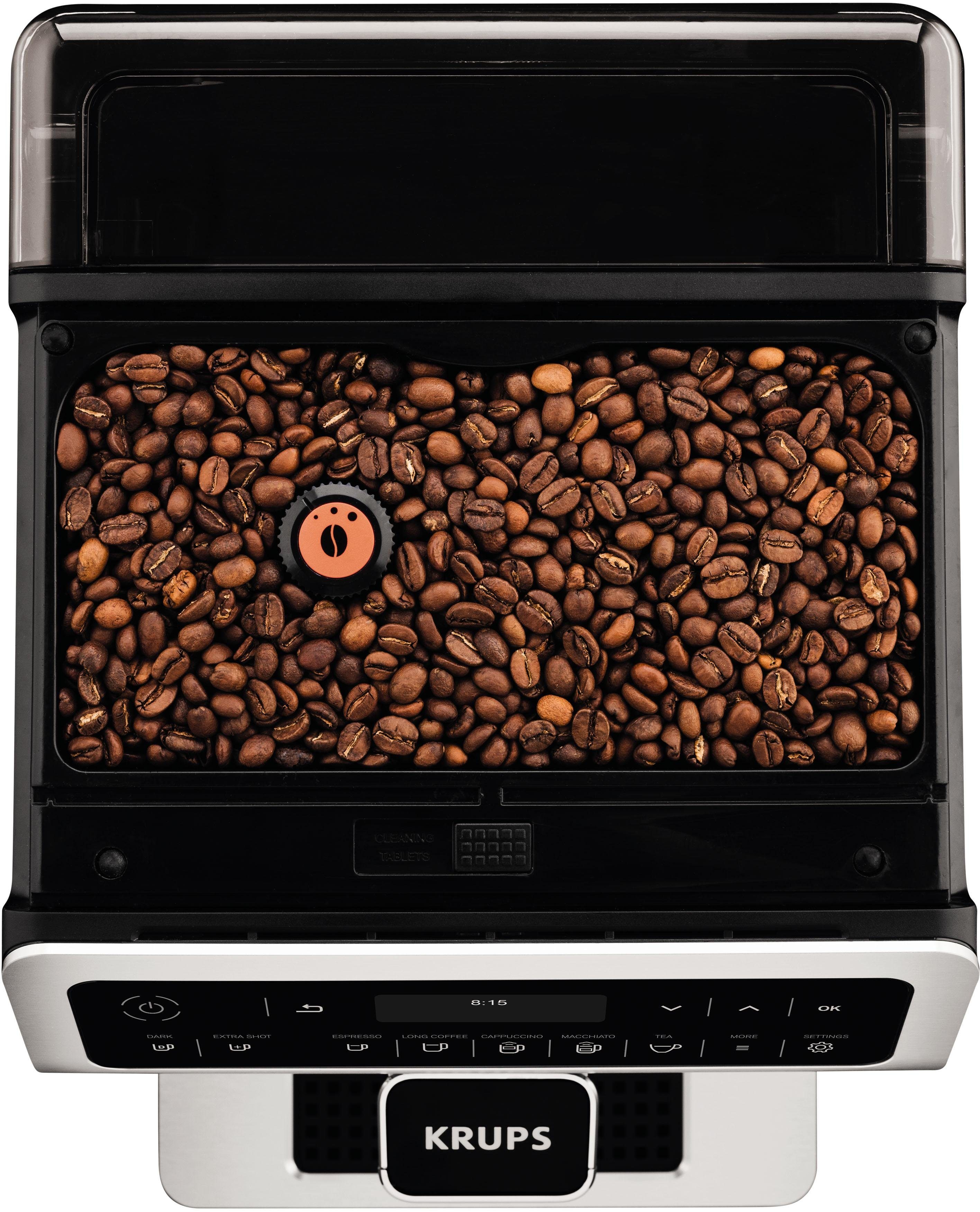 Krups Volautomatisch koffiezetapparaat EA891D Evidence, 12 koffie- en 3 theevariaties, oled-display en touchscreen