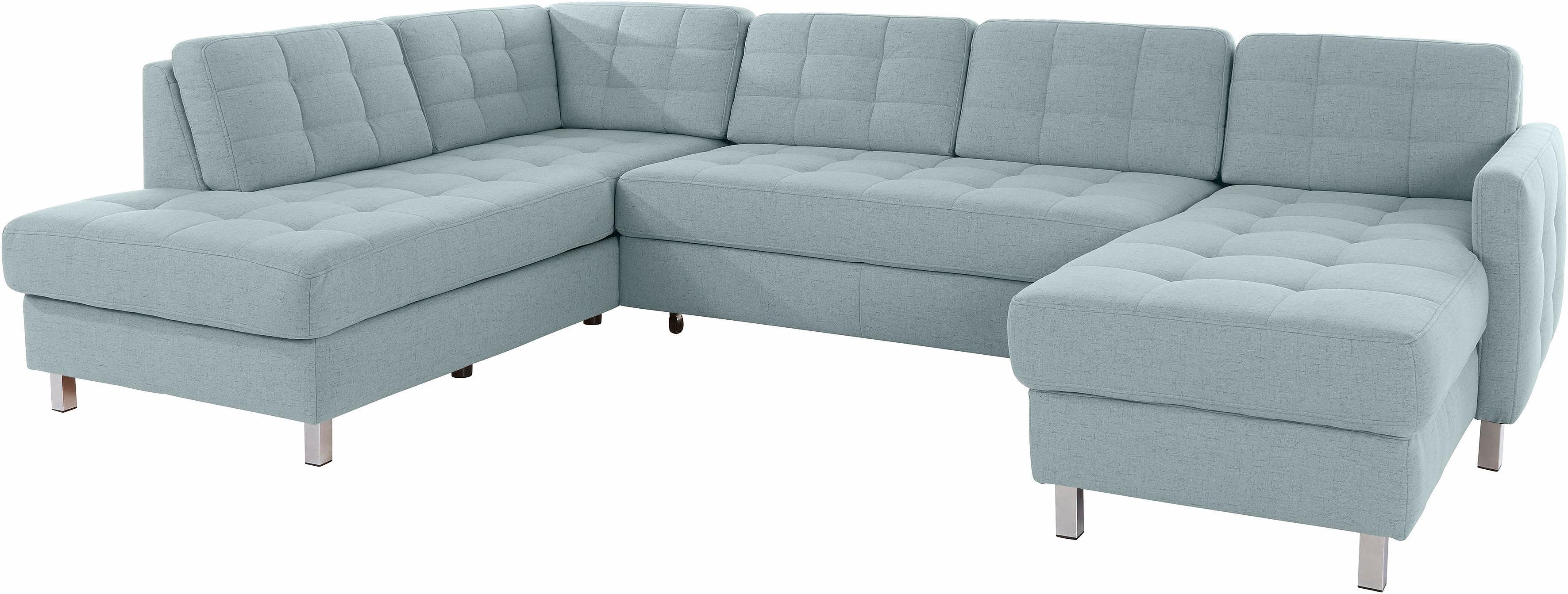 sit&more Zithoek Picasso U-vorm naar keuze met slaapfunctie en bedkist