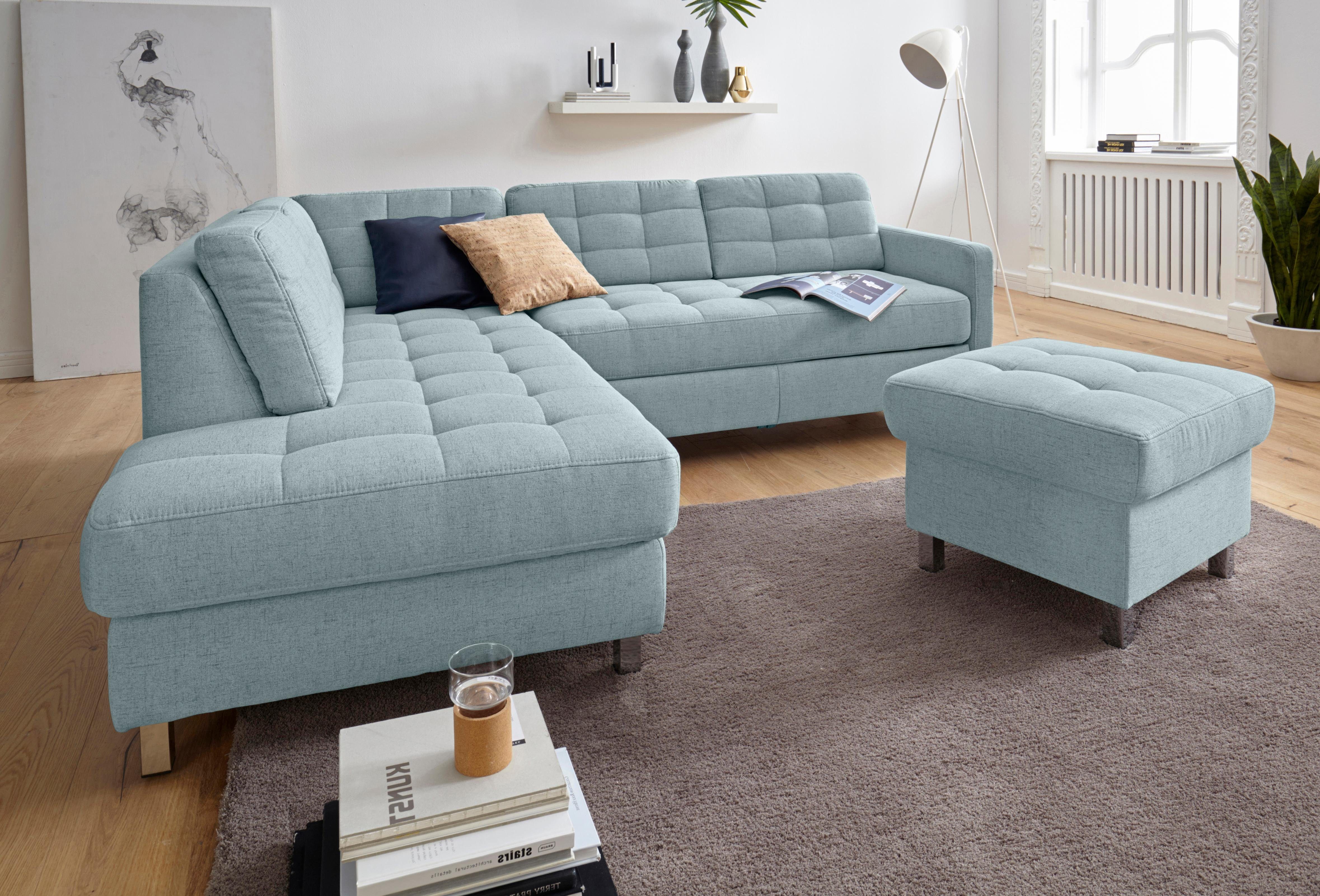 sit&more Hoekbank Picasso L-vorm naar keuze met slaapfunctie en bedkist