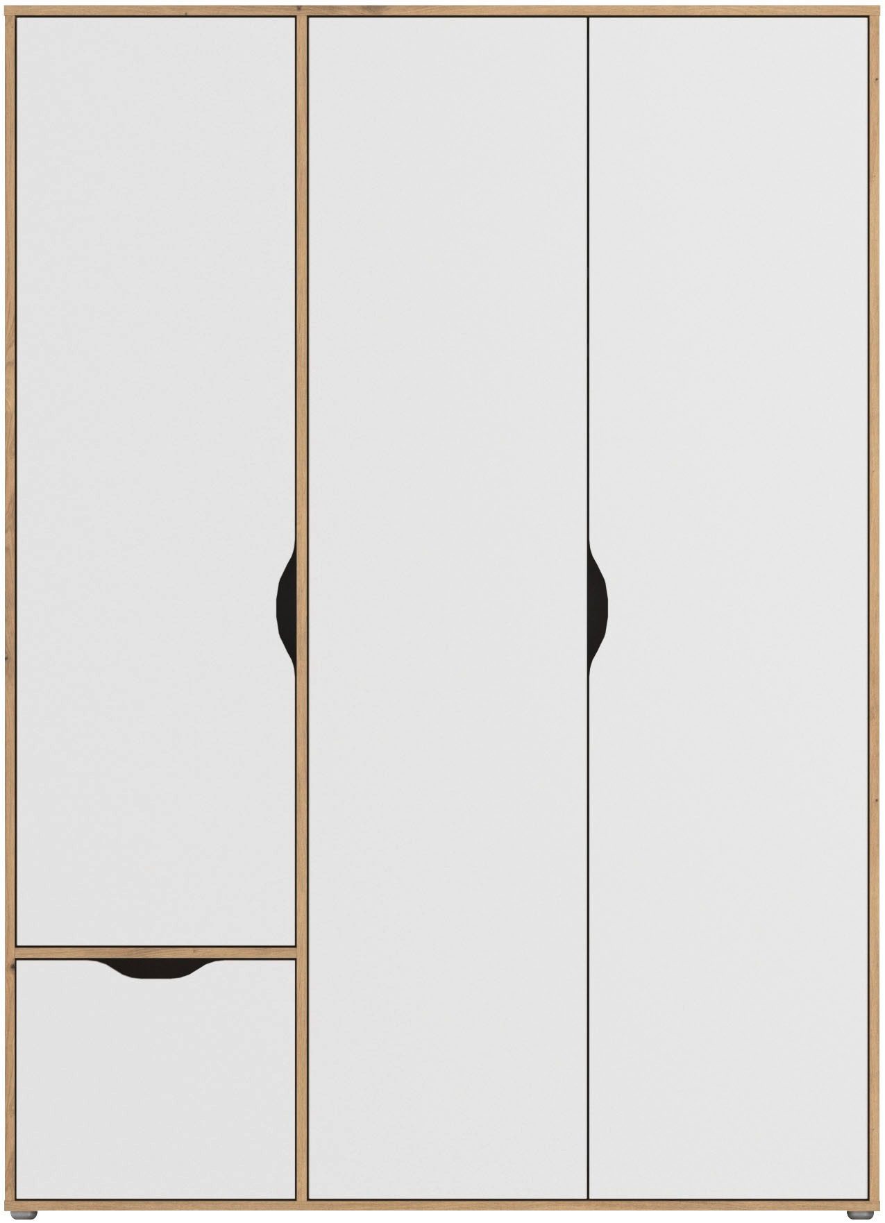rauch Draaideurkast Kledingkast Kast Garderobe Wasmand NARAI met Laden Greefaansluitingen voor een greeploze look TOPSELLER MADE IN GERMANY