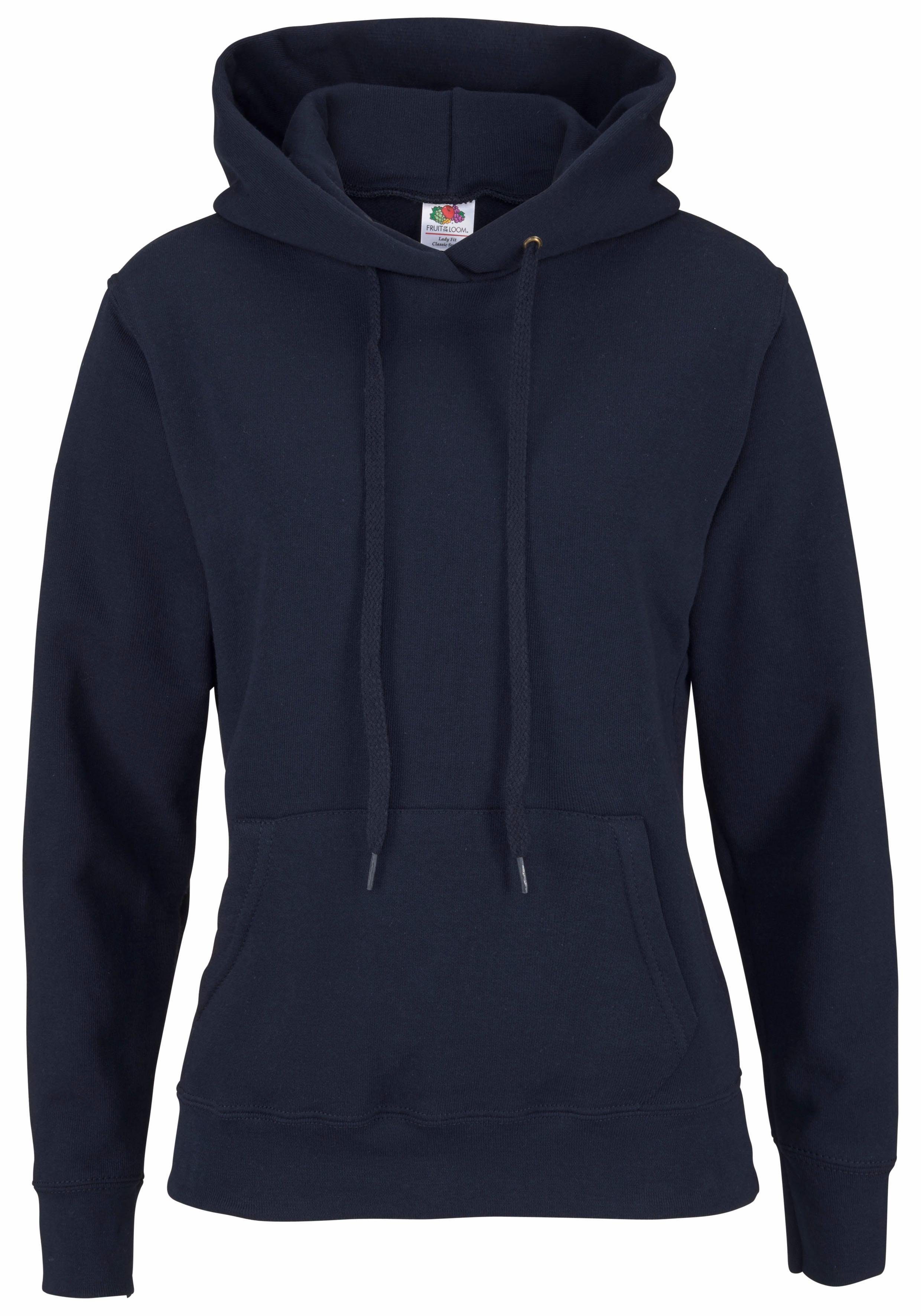 Fruit of the Loom Sweatshirt Classic hooded Sweat Lady-Fit