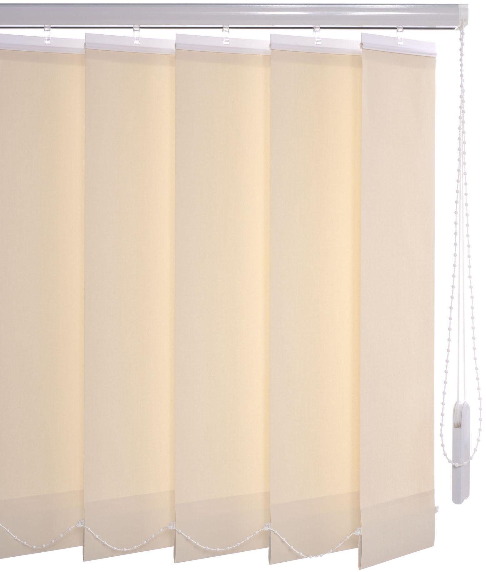 Liedeco Lamellengordijn Verticaal gordijn 127 mm (1 stuk) lamellen maat 4 beige