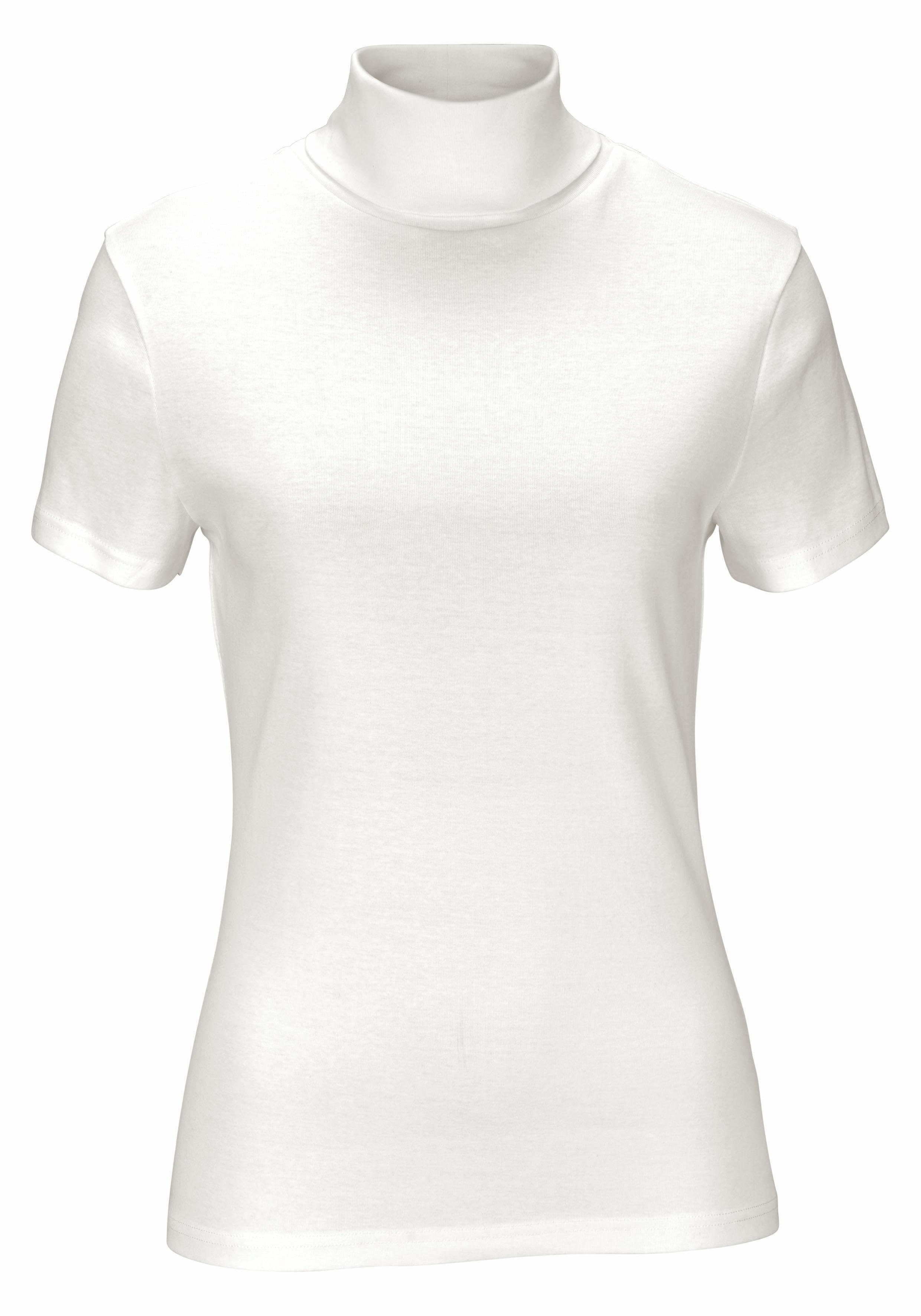 Flashlights Colshirt strak gesneden, van elastisch materiaal, in 2-pack (2-delig, Set van 2)