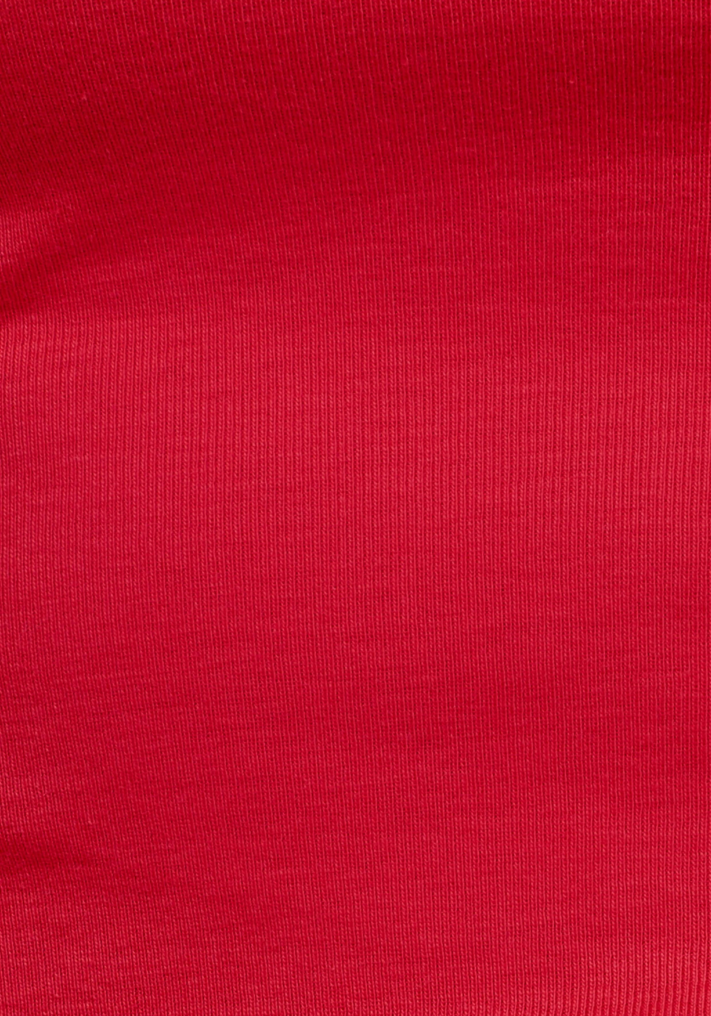 Flashlights Shirt met lange mouwen zeer figuurvolgende snit, ronde hals, van 100% katoen (set, 2-delig)