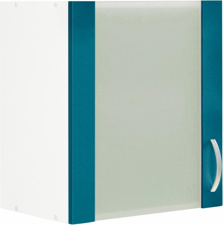 wiho Küchen Hangend kastje Flexi Breedte 50 cm opbergkasten blauw