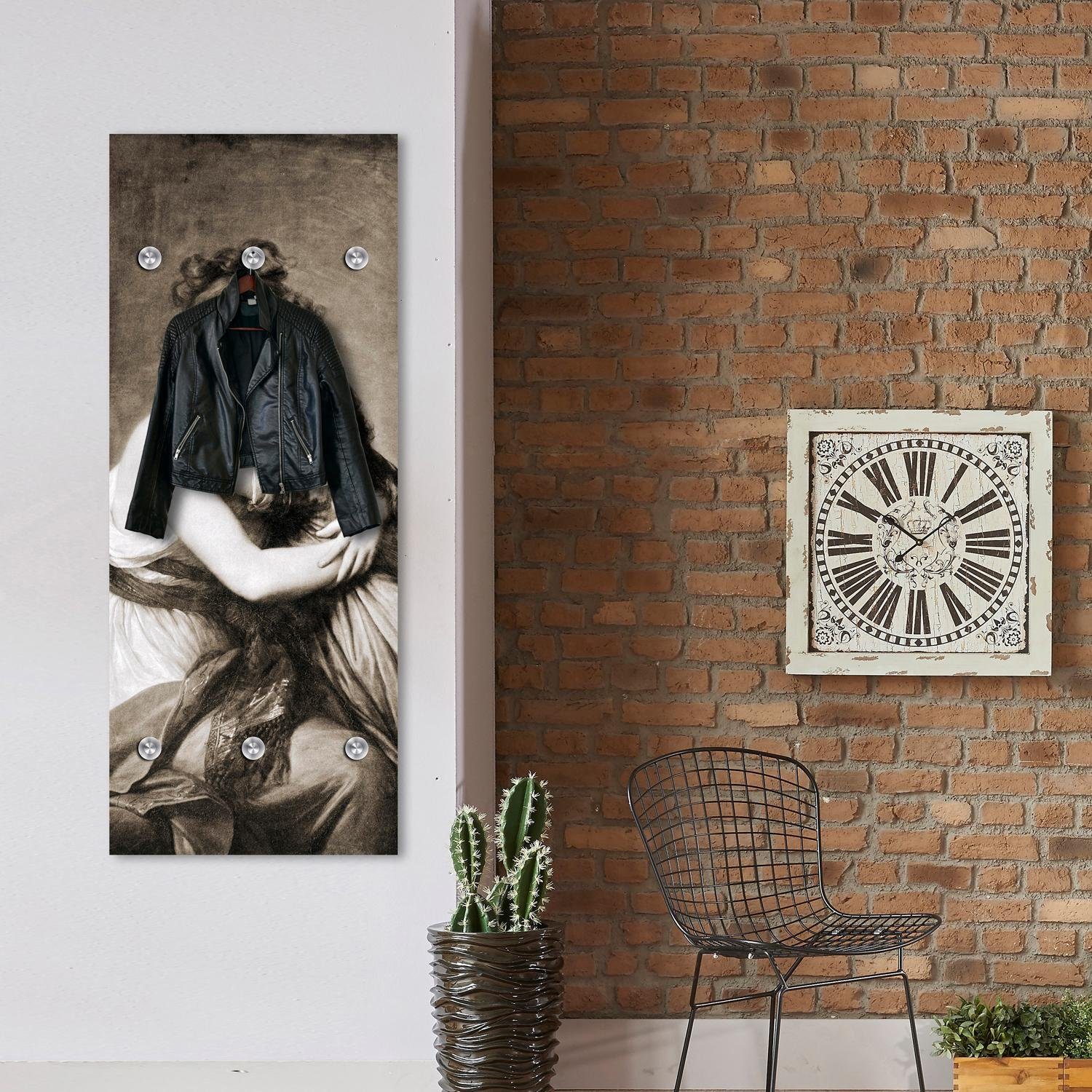 queence Kapstok Moeder en kind met 6 haken, 50 x 120 cm