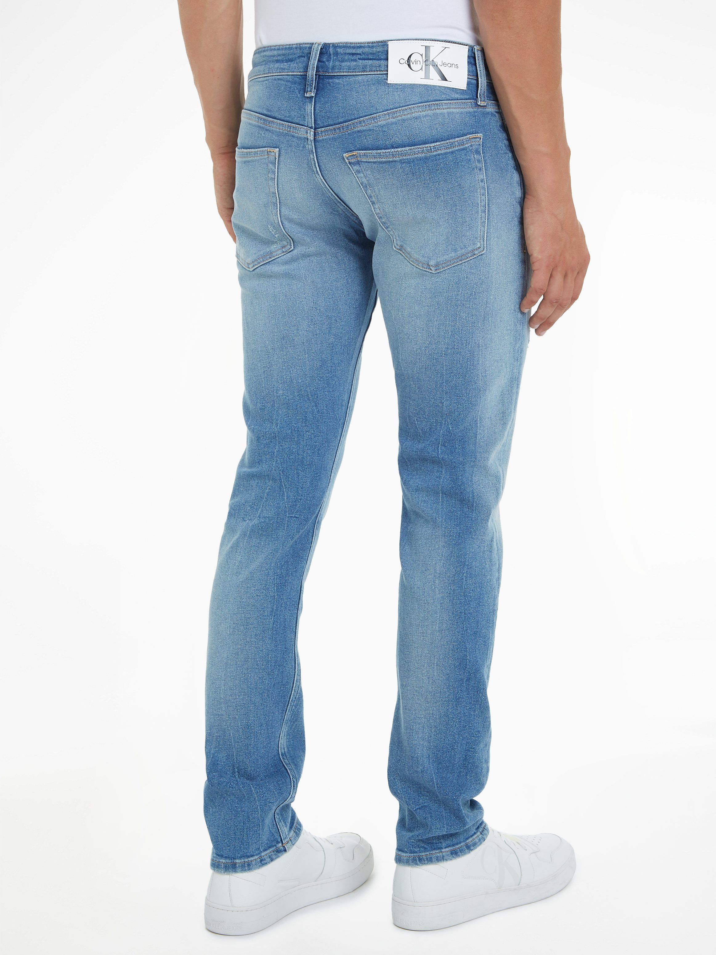 Calvin Klein Slim fit jeans SLIM in 5-pocketsstijl