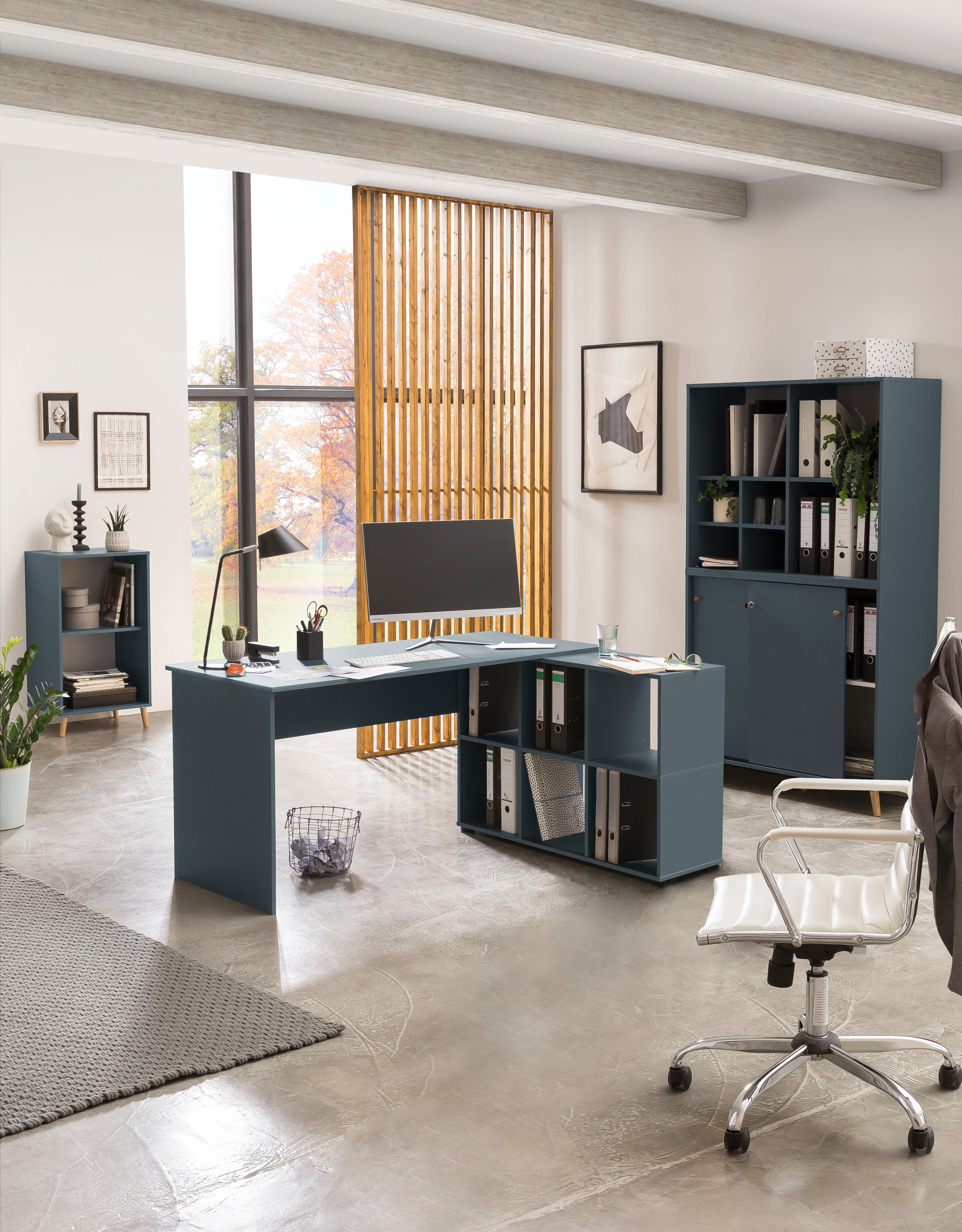 Schildmeyer Bureau met kast Serie 500 Breedte 150 cm