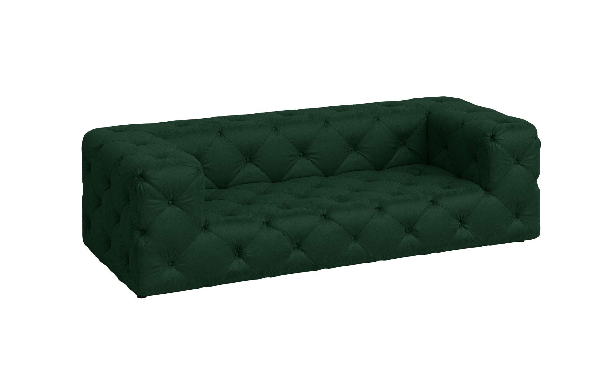 Places of Style 3-zitsbank FOLLINA 3-zits bank met klassieke chesterfield knoopverwerking