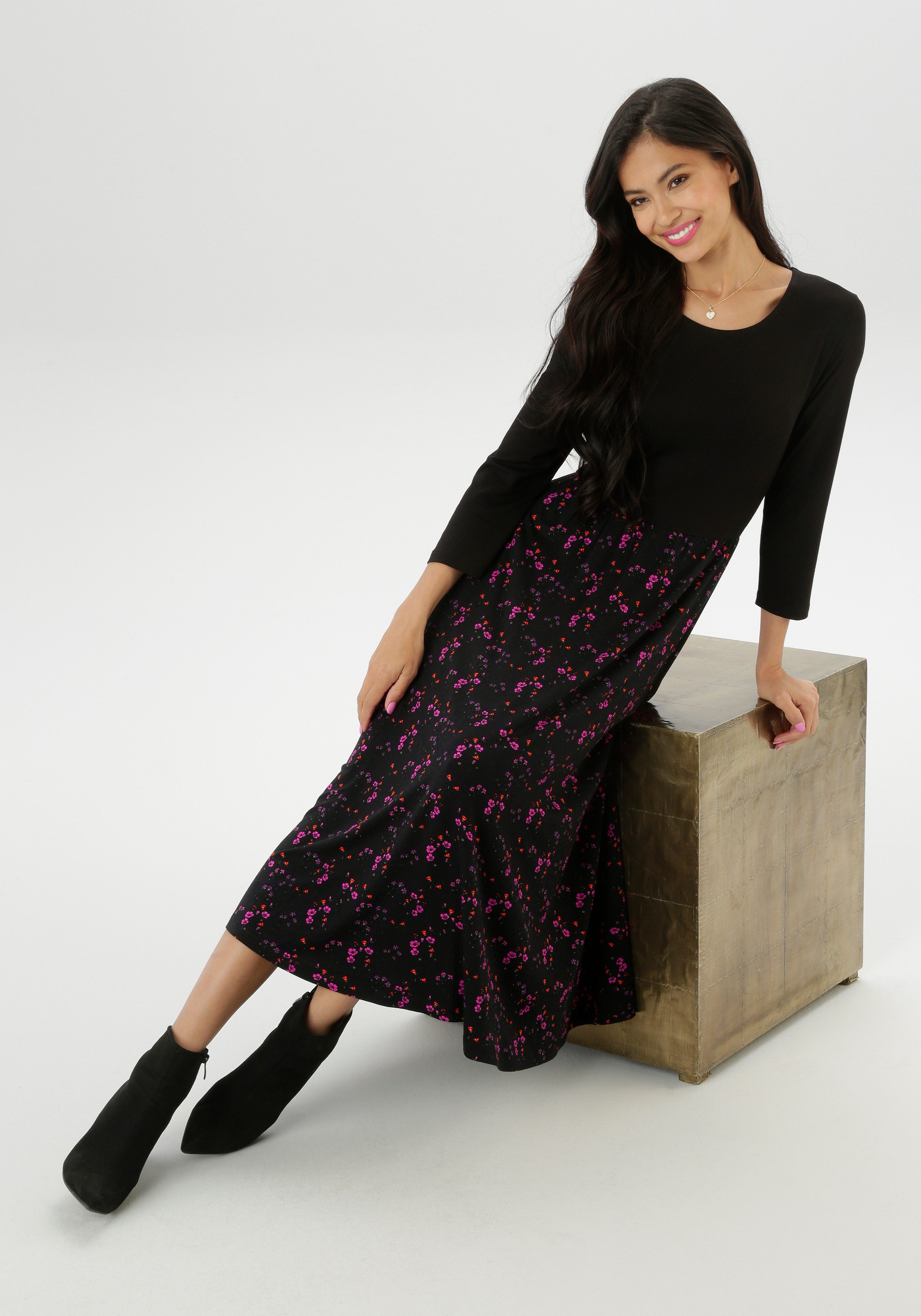 Aniston SELECTED Midi-jurk