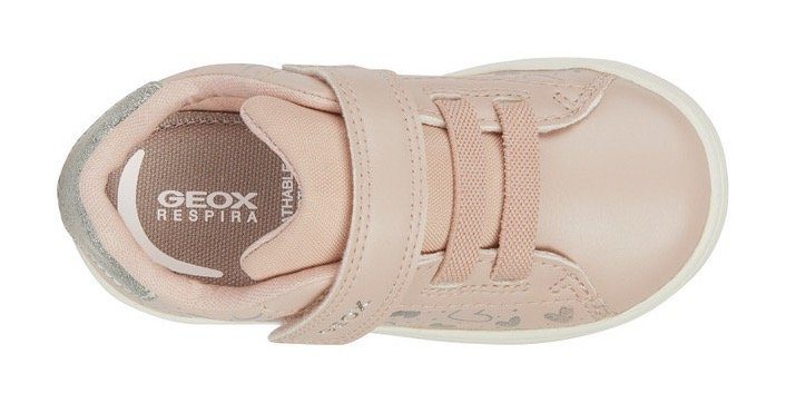 Geox Babyschoentjes B ECLYPER GIRL A Sneaker, klittenbandschoen, babyschoen met klittenband en elastiek