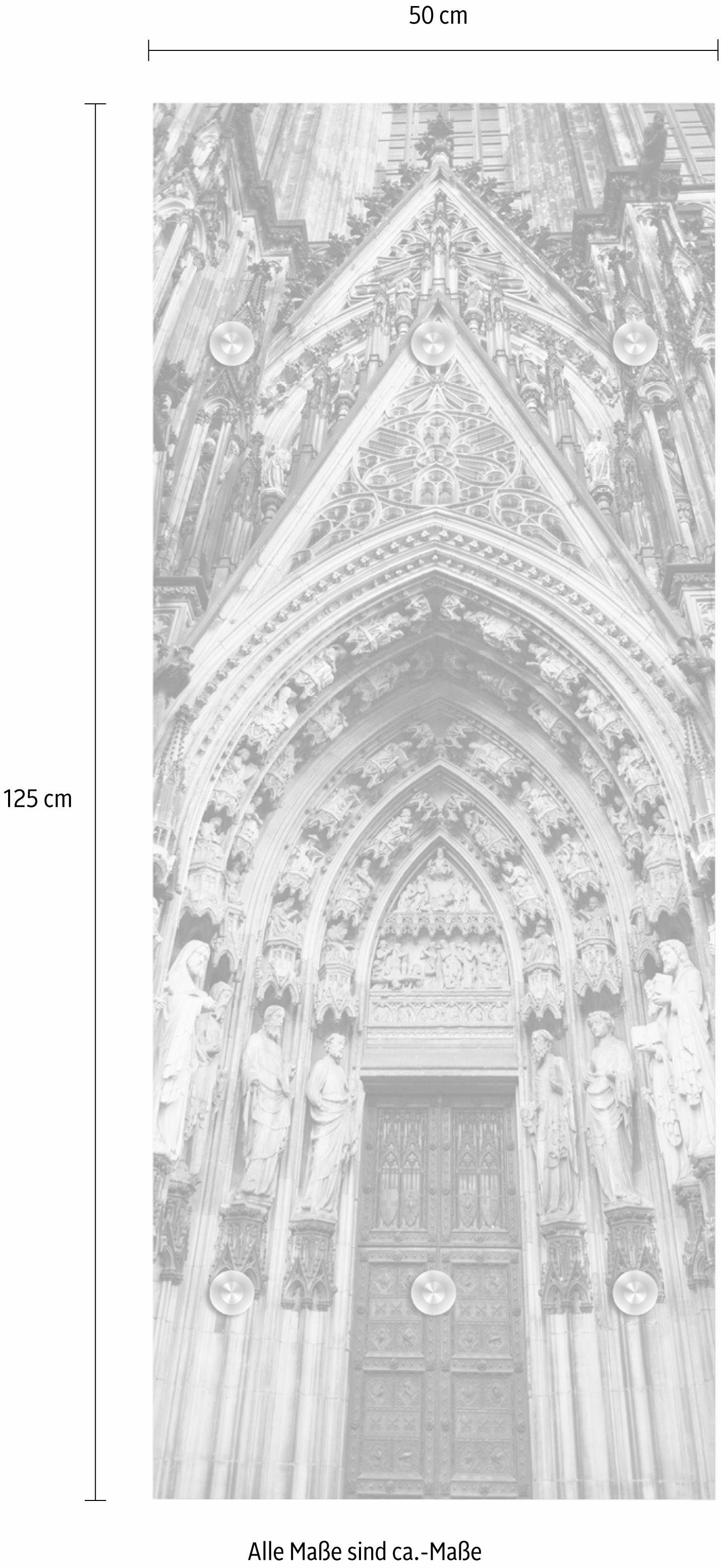 queence Kapstok Kathedraal met 6 haken, 50 x 120 cm