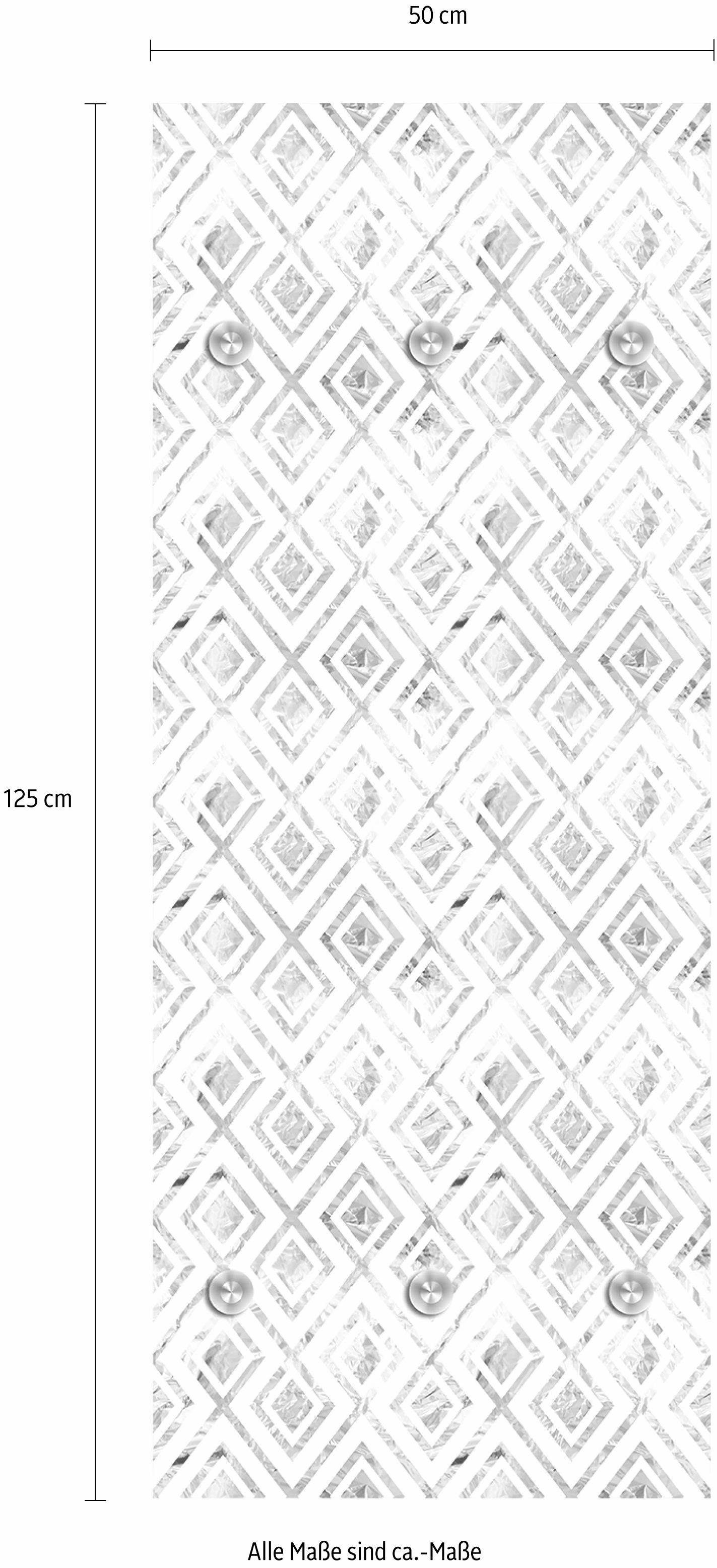 queence Kapstok Ruiten met 6 haken, 50 x 120 cm