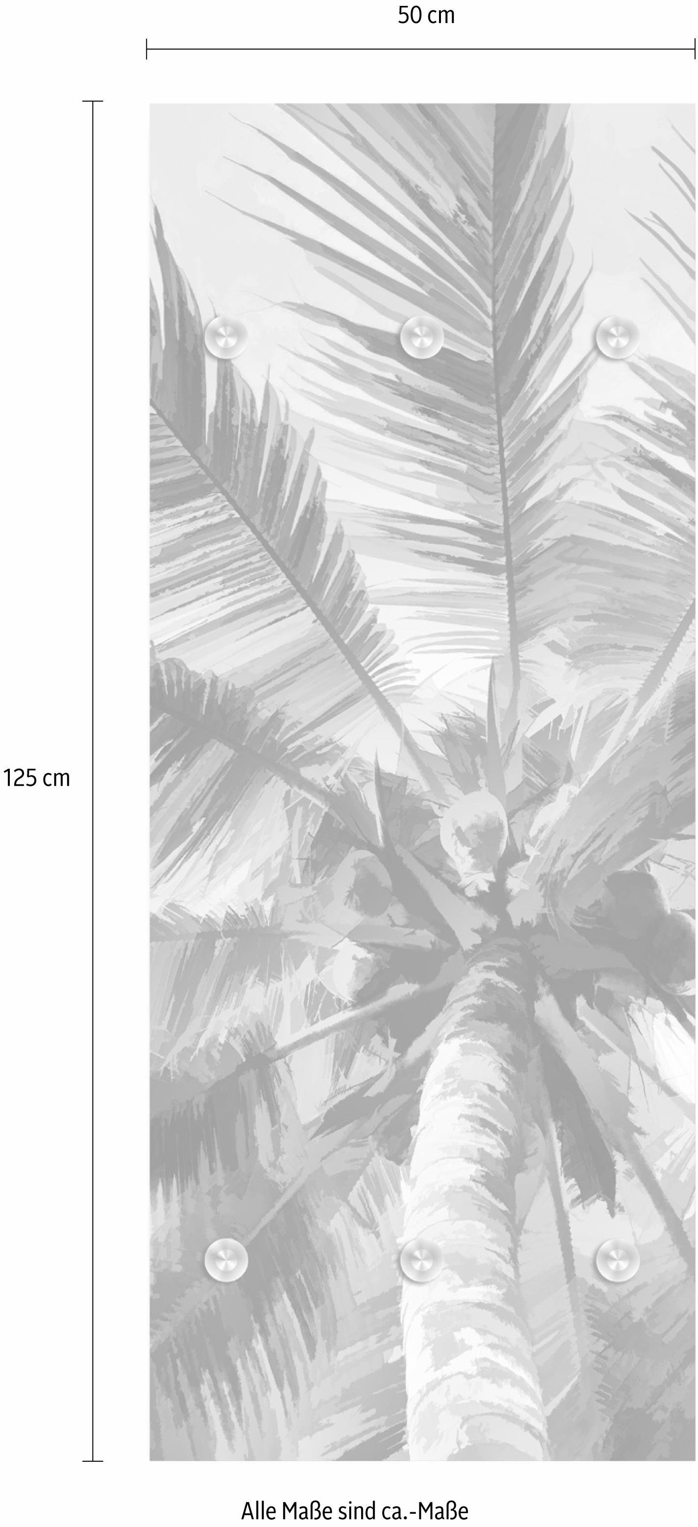 queence Kapstok Palm met 6 haken, 50 x 120 cm