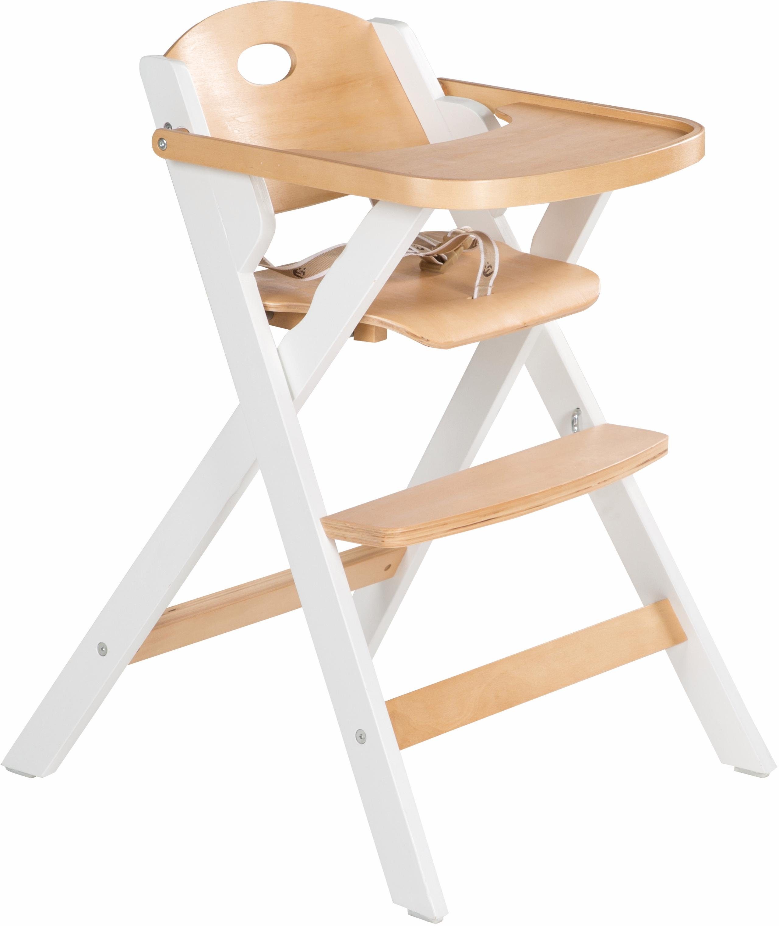 focus Zuidoost verslag doen van Roba® Kinderstoel Inklapbare kinderstoel, naturel/wit inklapbaar koop je  bij | OTTO