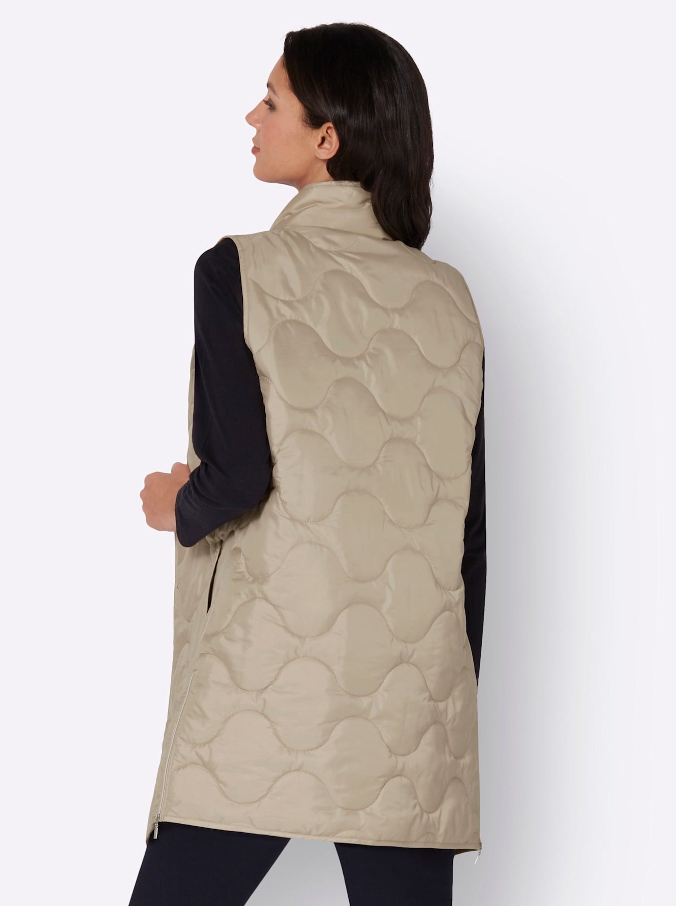 Classic Basics Lang gilet