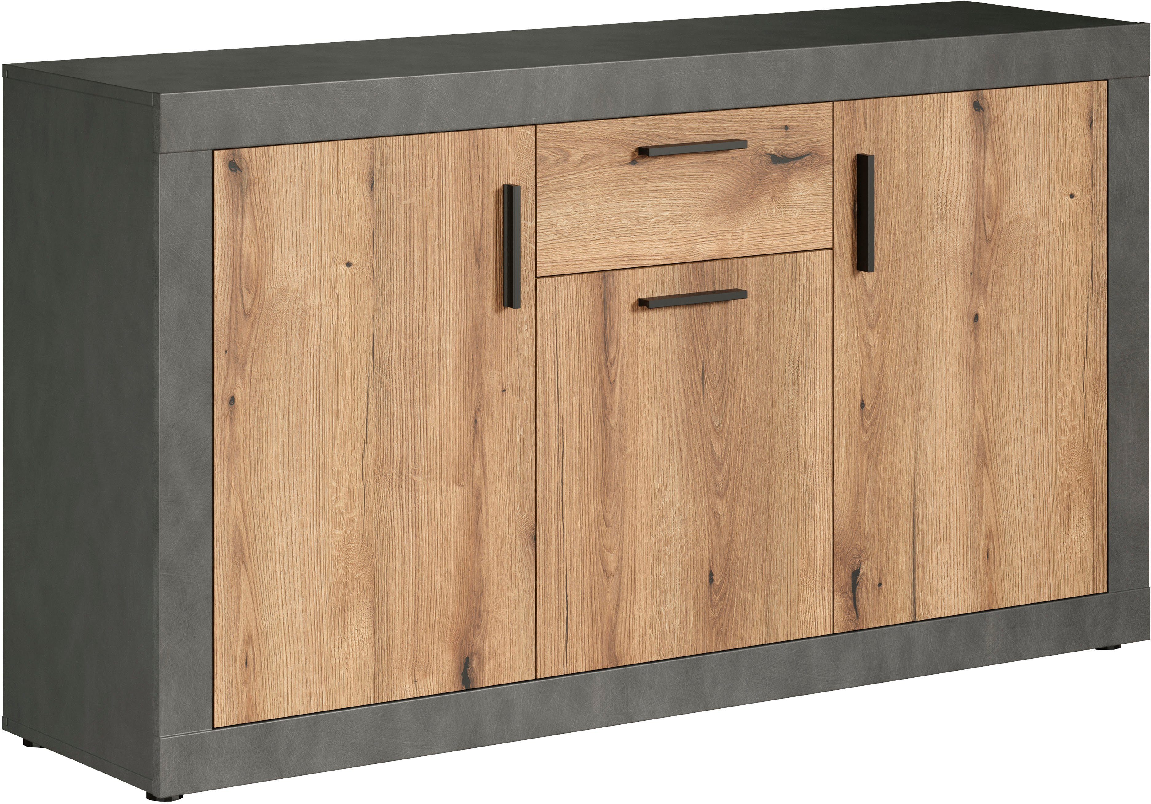 INOSIGN Dressoir Bergen Commode, flexibele opbergruimte, Breedte 149 cm (1 stuk)