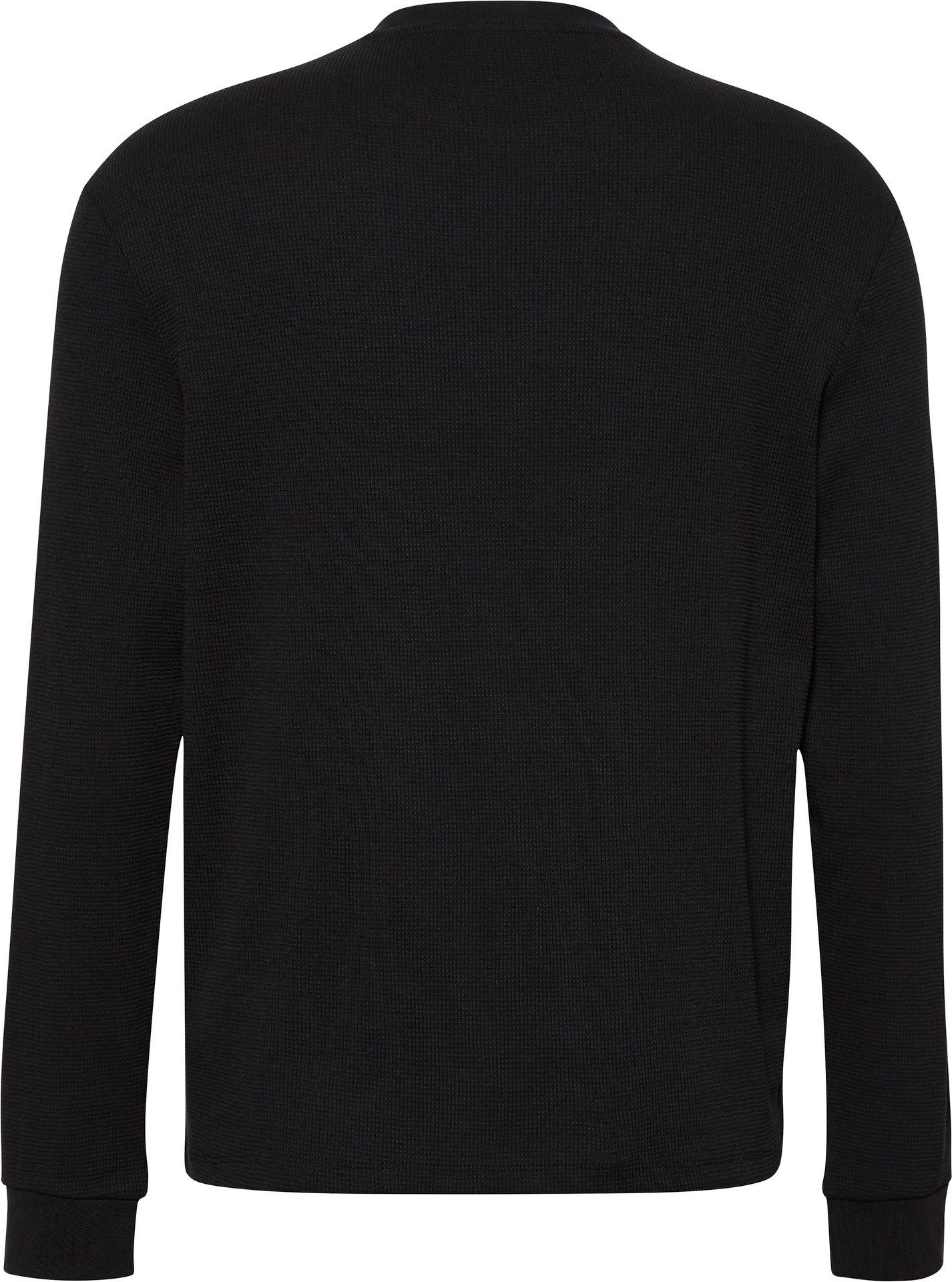 Calvin Klein Shirt met lange mouwen LS WAFFLE BADGE CREWNK TEE