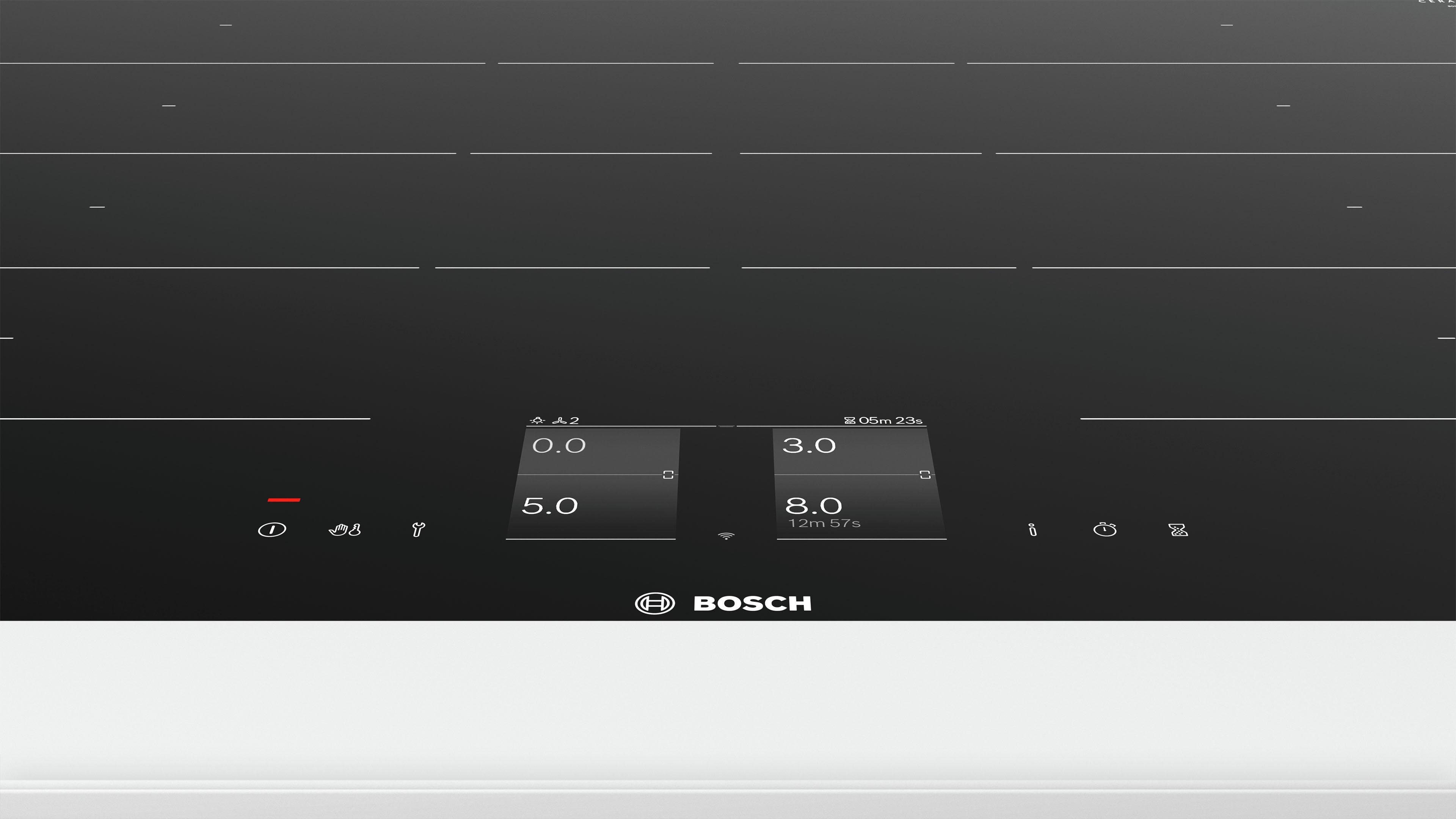 BOSCH Flex-inductiekookplaat van SCHOTT CERAN® PXY801KW1E met perfectfry-braadsensor
