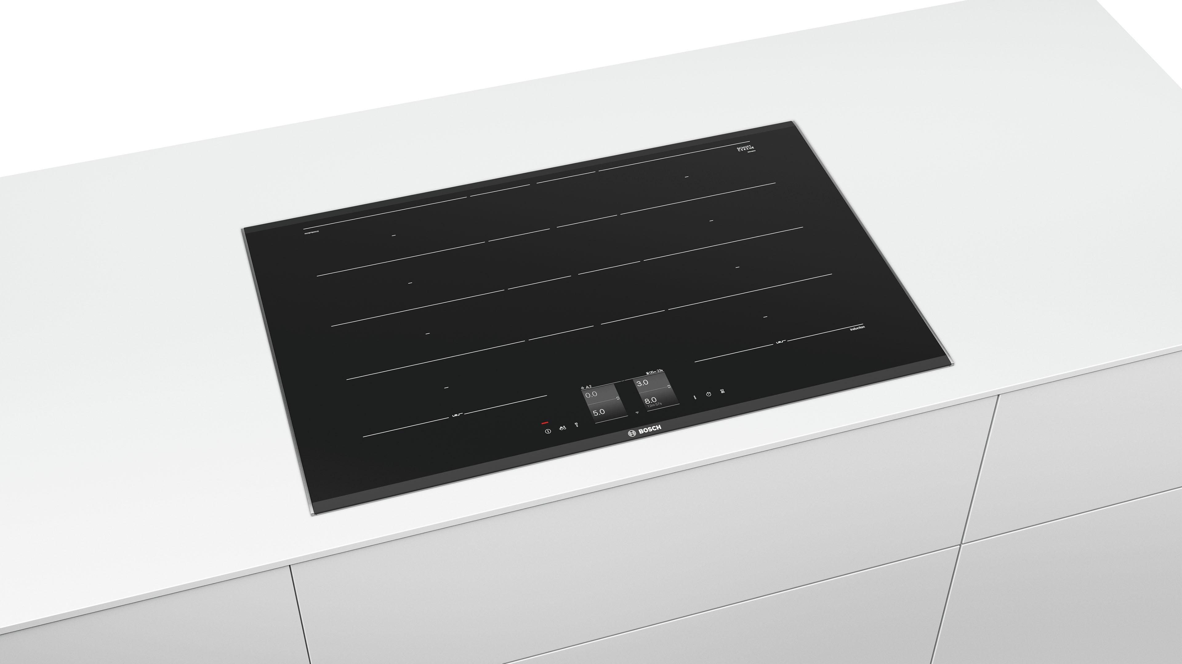 BOSCH Flex-inductiekookplaat van SCHOTT CERAN® PXY875KW1E met perfectfry-braadsensor