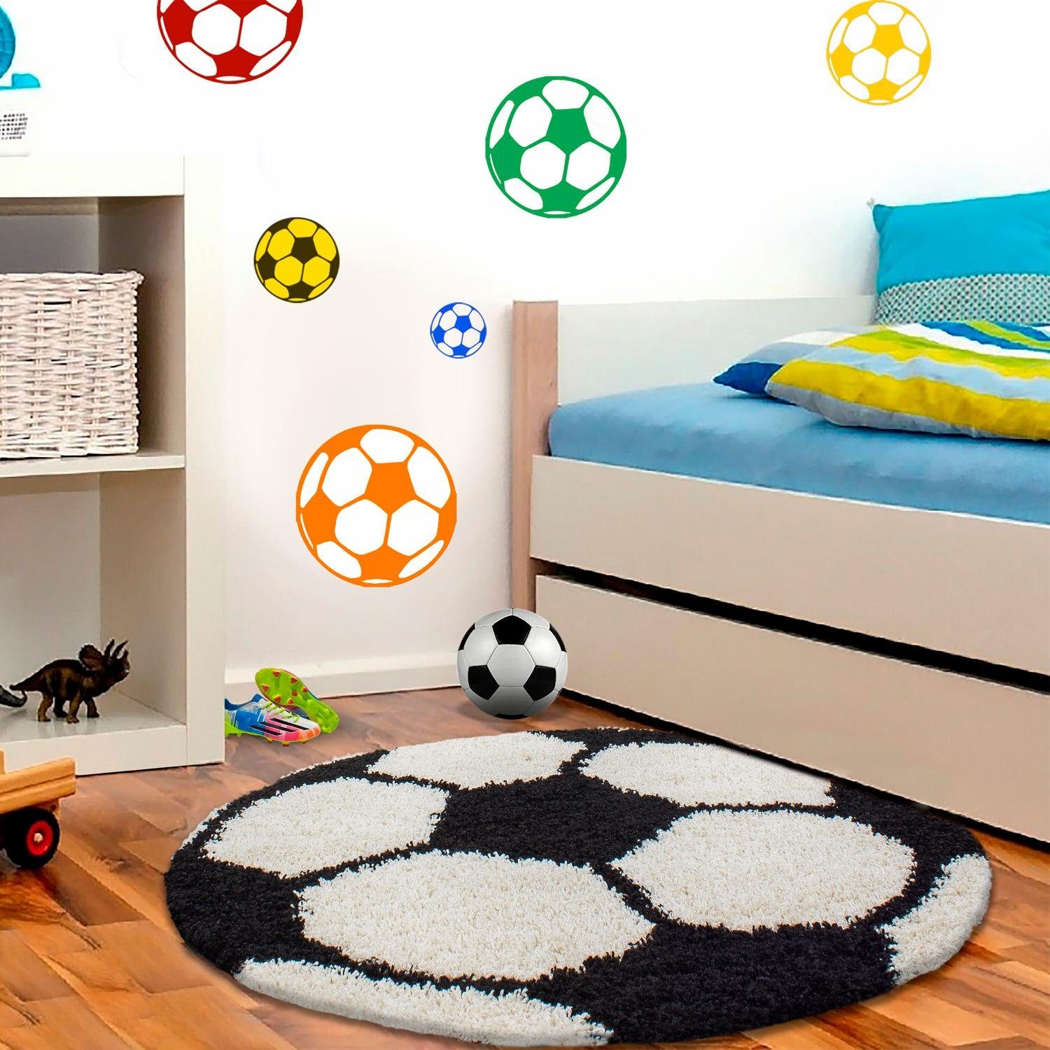 Ayyildiz Teppiche Kindervloerkleed Fun 6001 Voetbal ontwerp