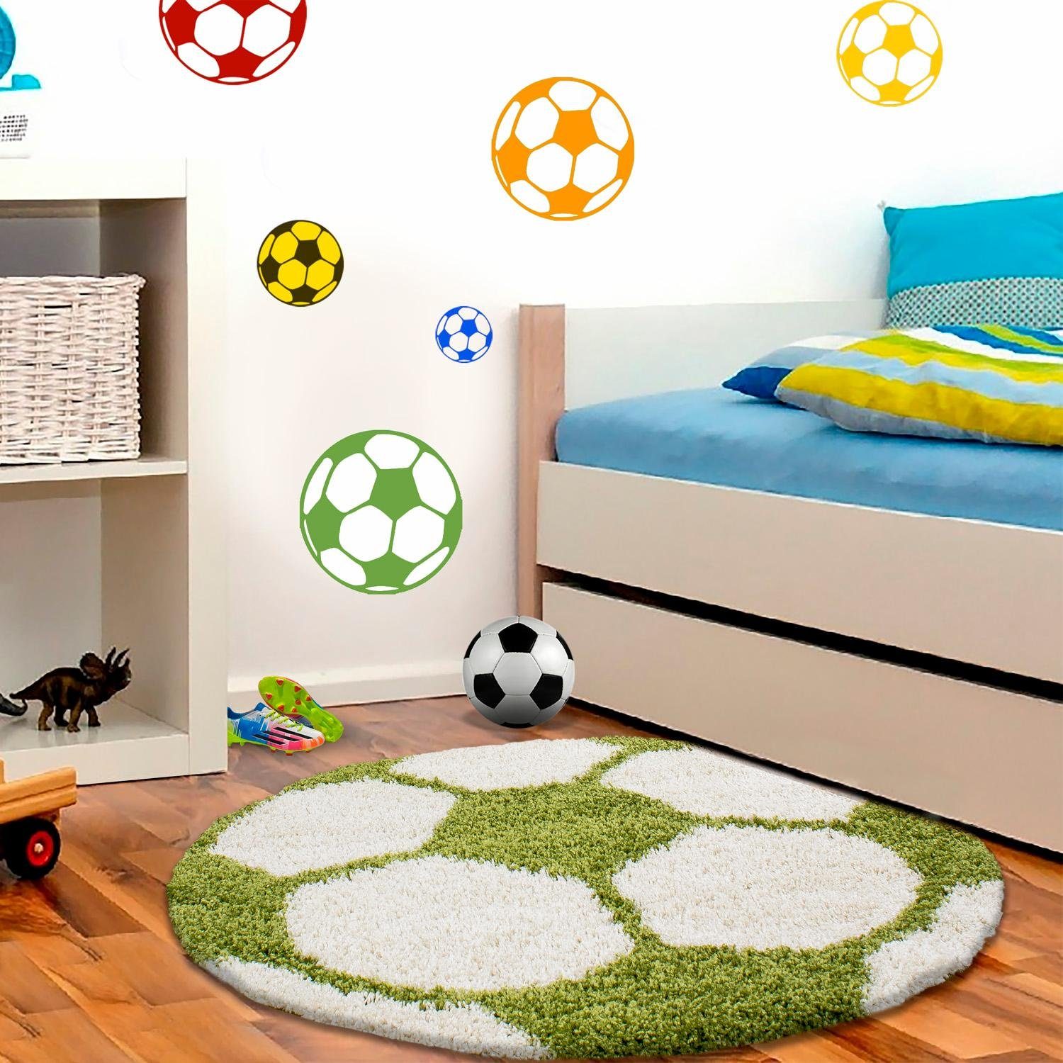 Ayyildiz Teppiche Kindervloerkleed Fun 6001 Voetbal ontwerp