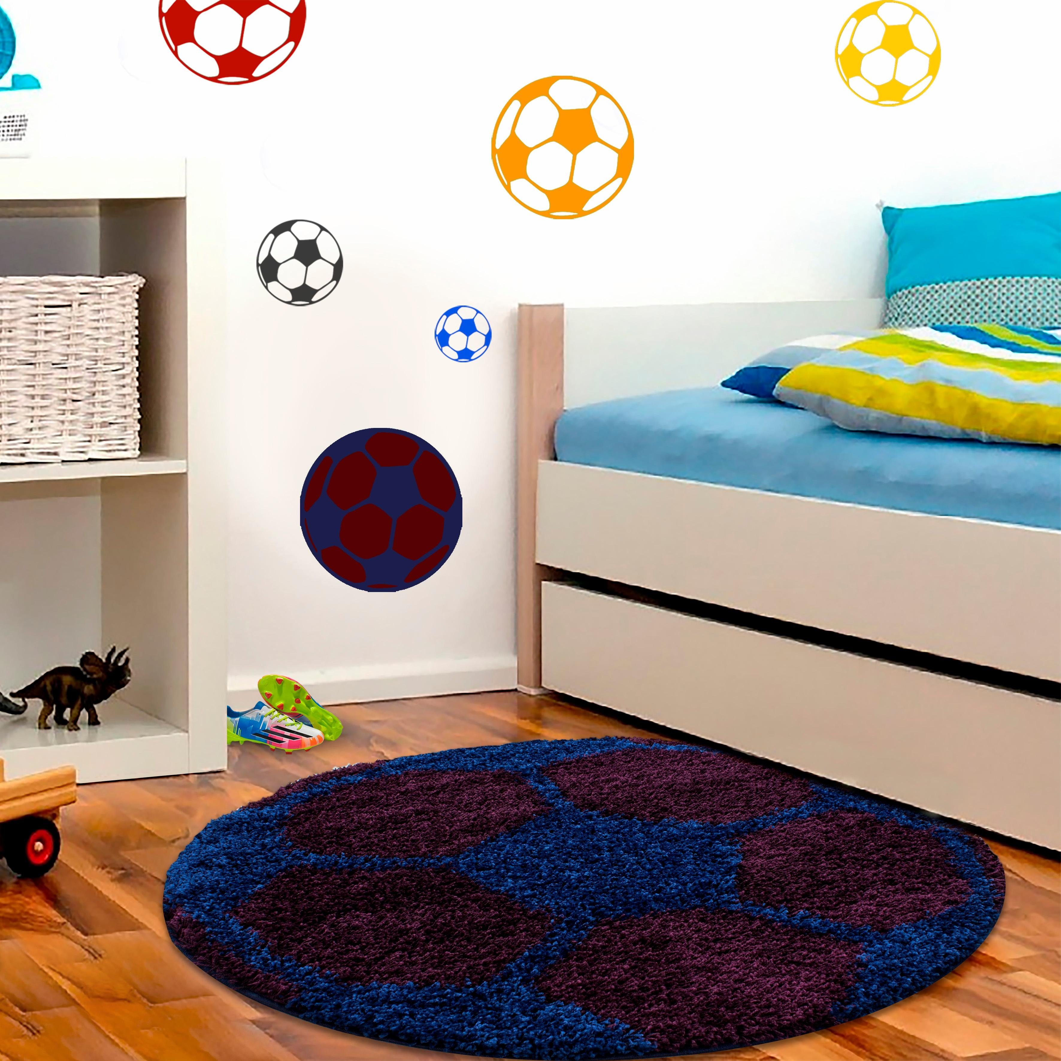 Ayyildiz Teppiche Kindervloerkleed Fun 6001 Voetbal ontwerp