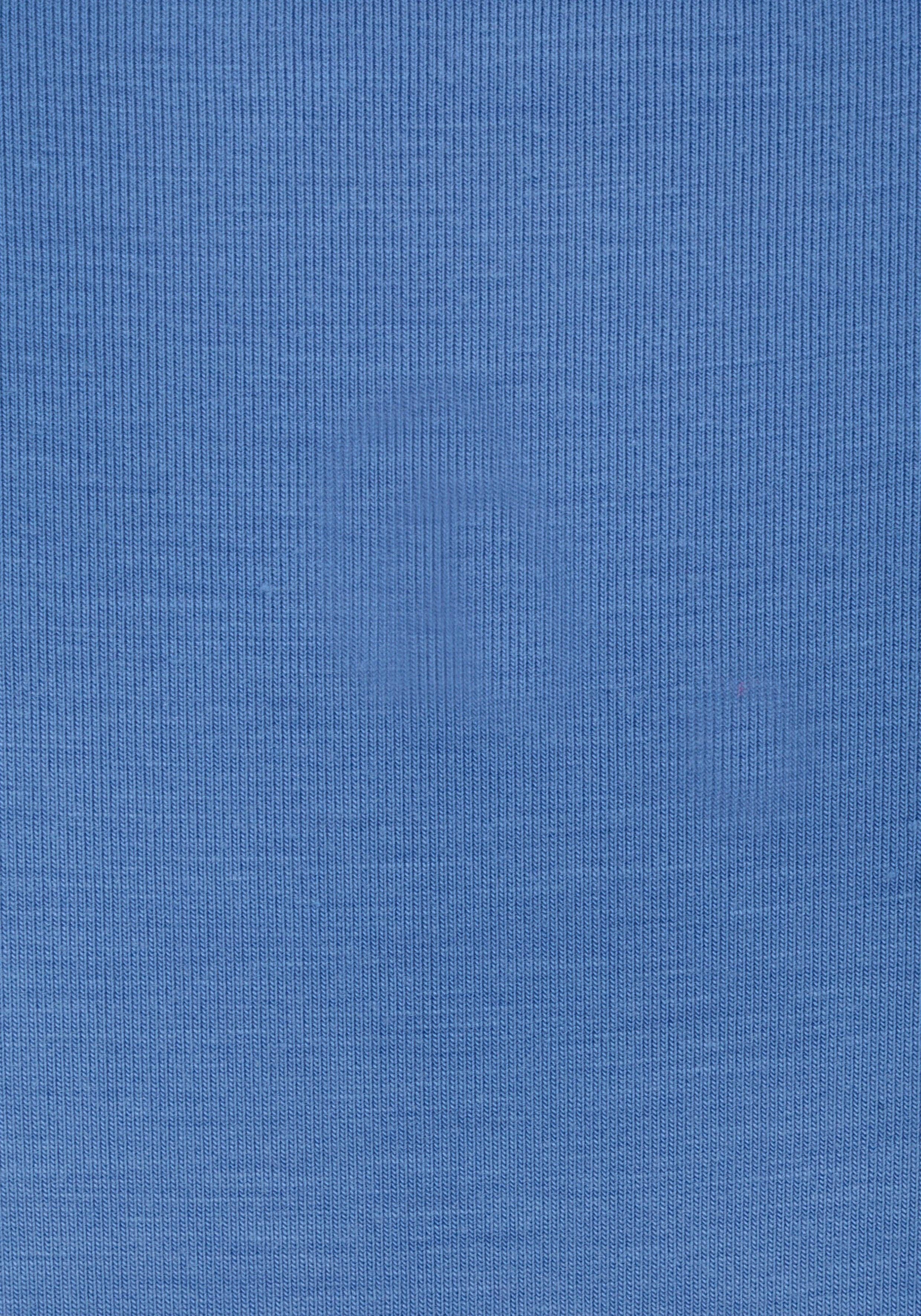 Beachtime Jerseyjurk met diepe v-hals in wikkeloptiek, zomerjurk, basic