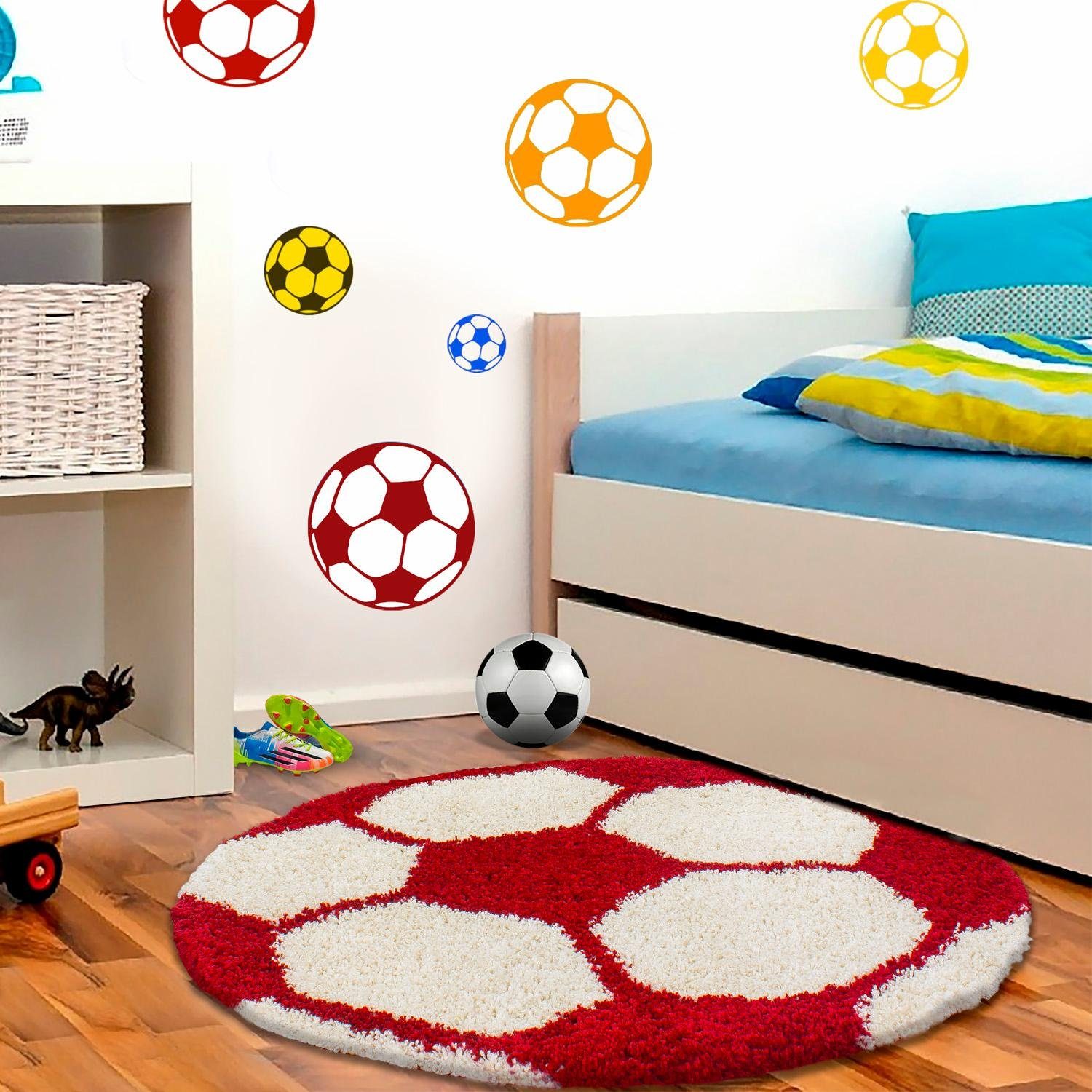 Ayyildiz Teppiche Kindervloerkleed Fun 6001 Voetbal ontwerp