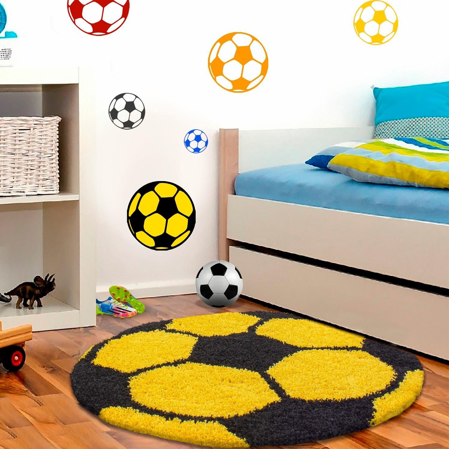 Ayyildiz Teppiche Kindervloerkleed Fun 6001 Voetbal ontwerp