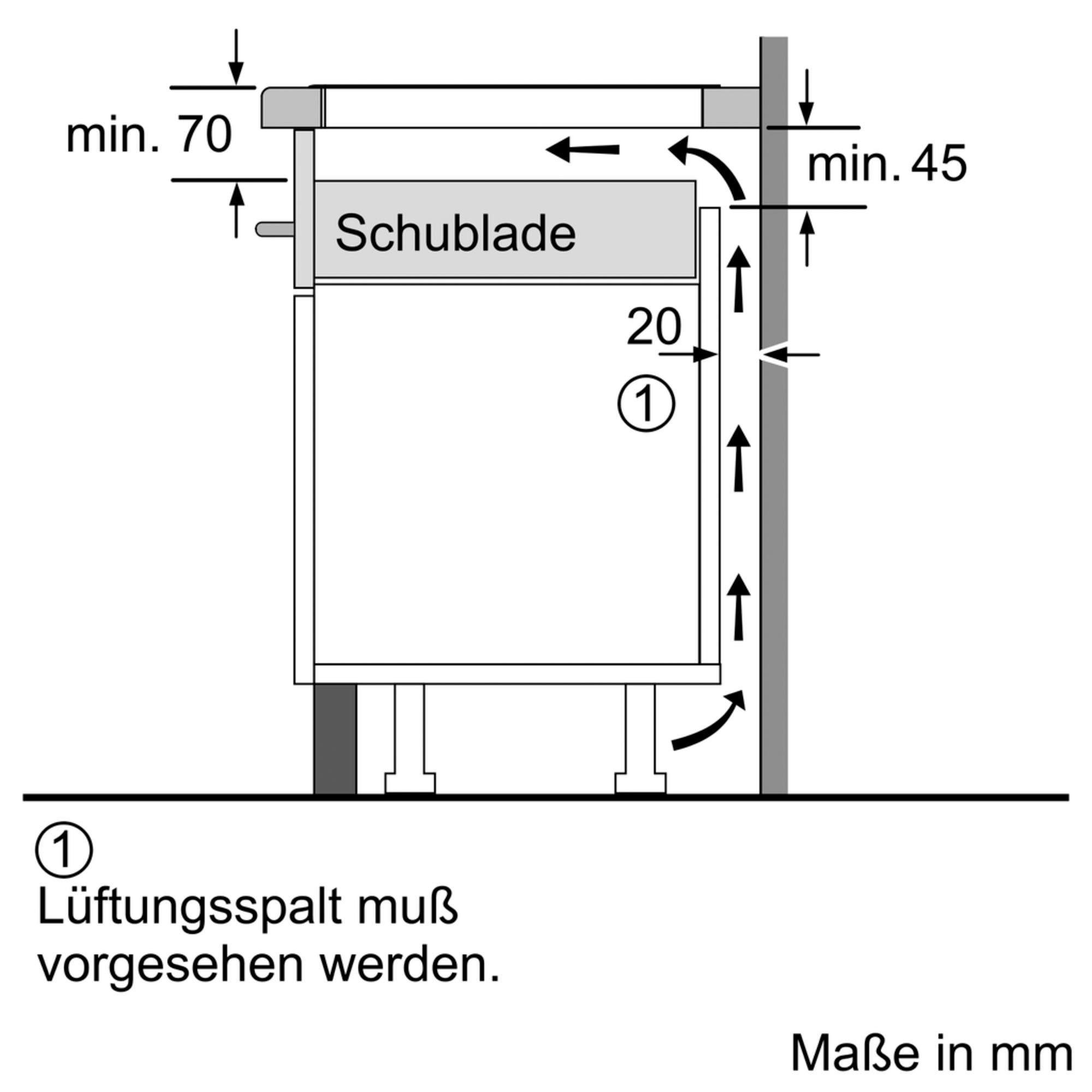 BOSCH Flex-inductiekookplaat van SCHOTT CERAN® PXY801KW1E met perfectfry-braadsensor