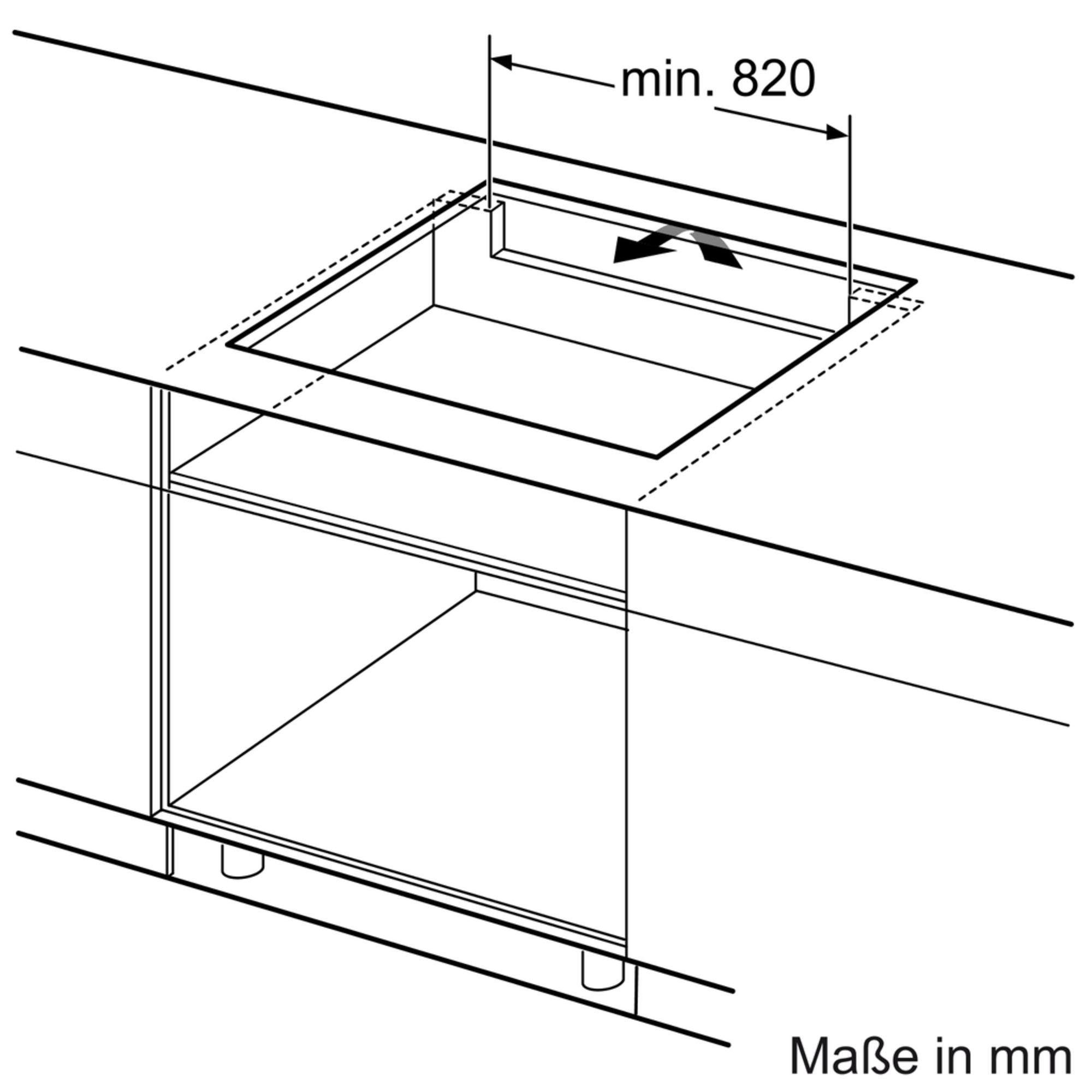 BOSCH Flex-inductiekookplaat van SCHOTT CERAN® PXV901DV1E met perfectfry-braadsensor